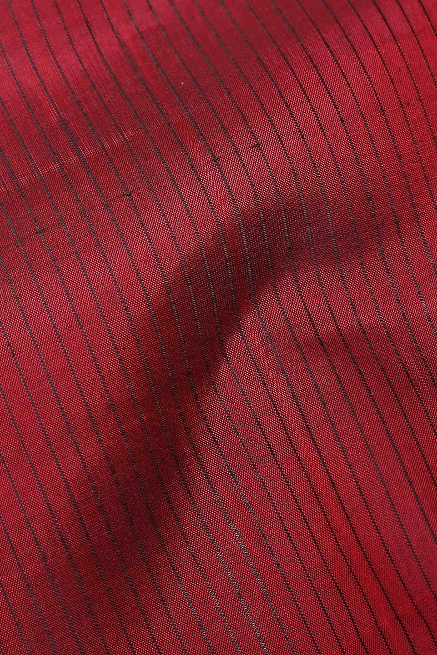 Maroon Kanchipuram Silk Saree