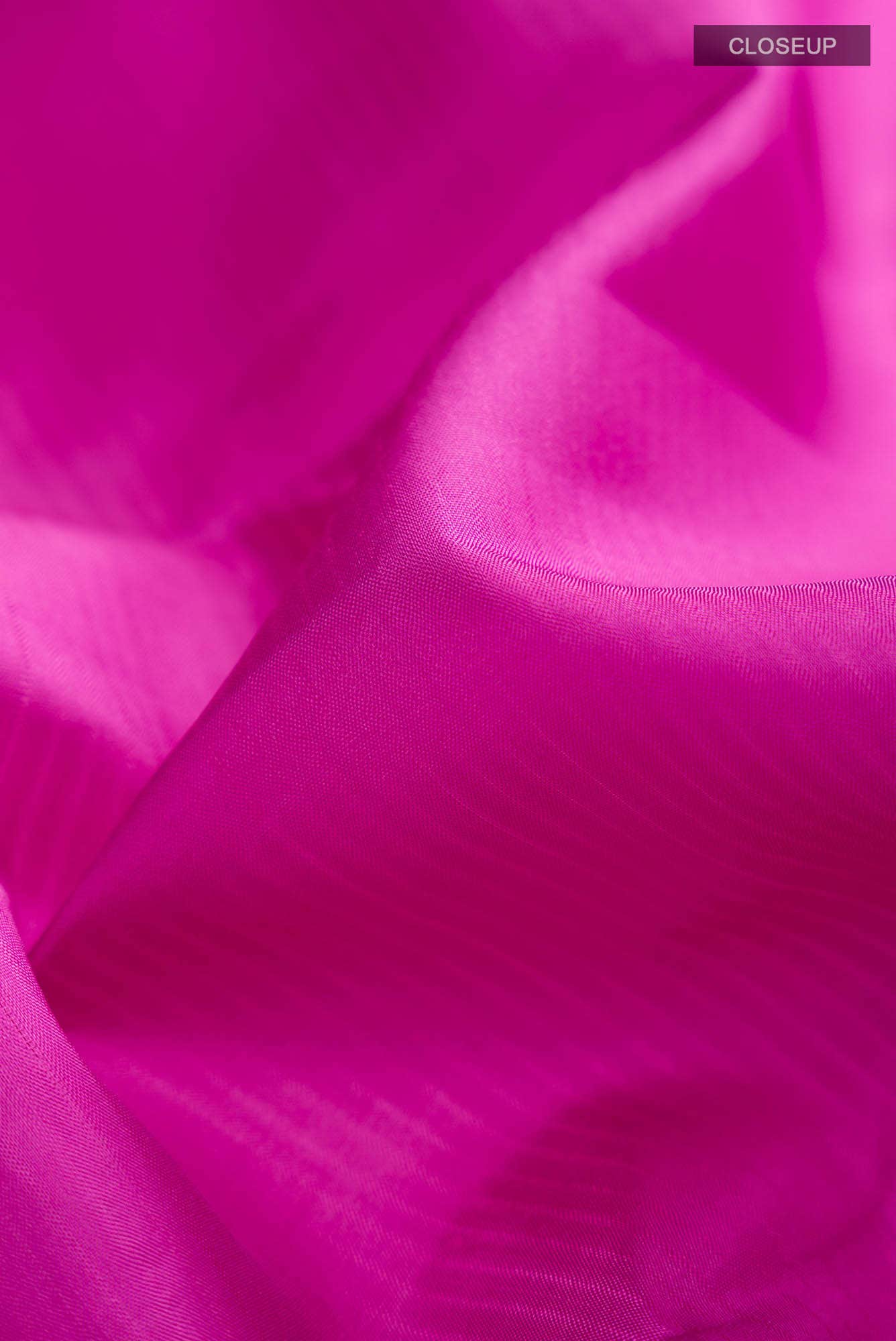 Pink Kanchipuram Silk Saree