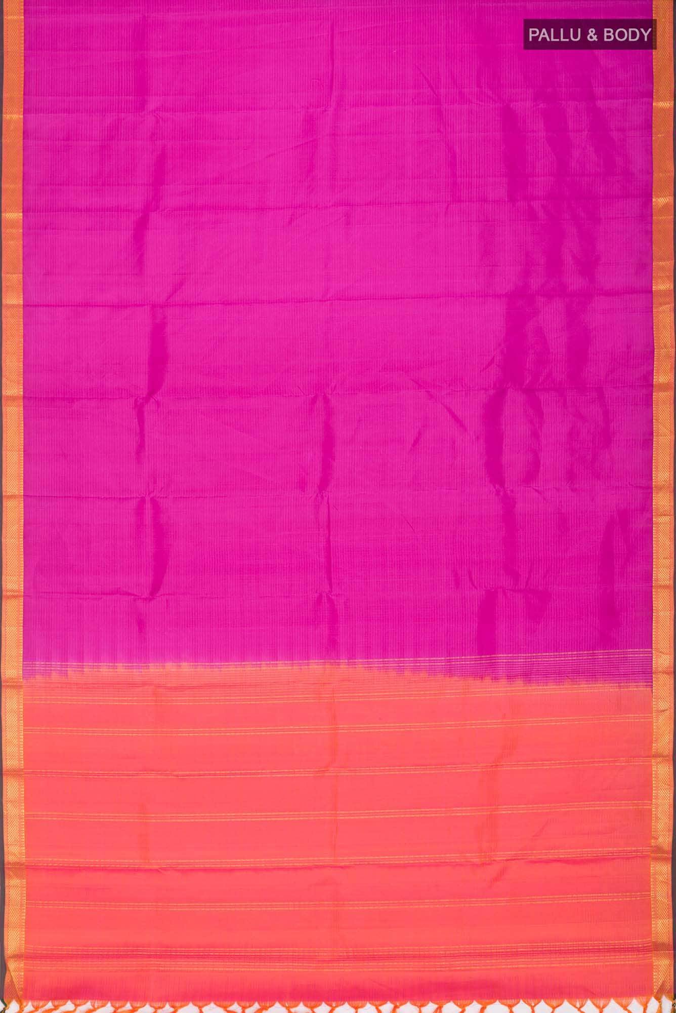 Pink Kanchipuram Silk Saree