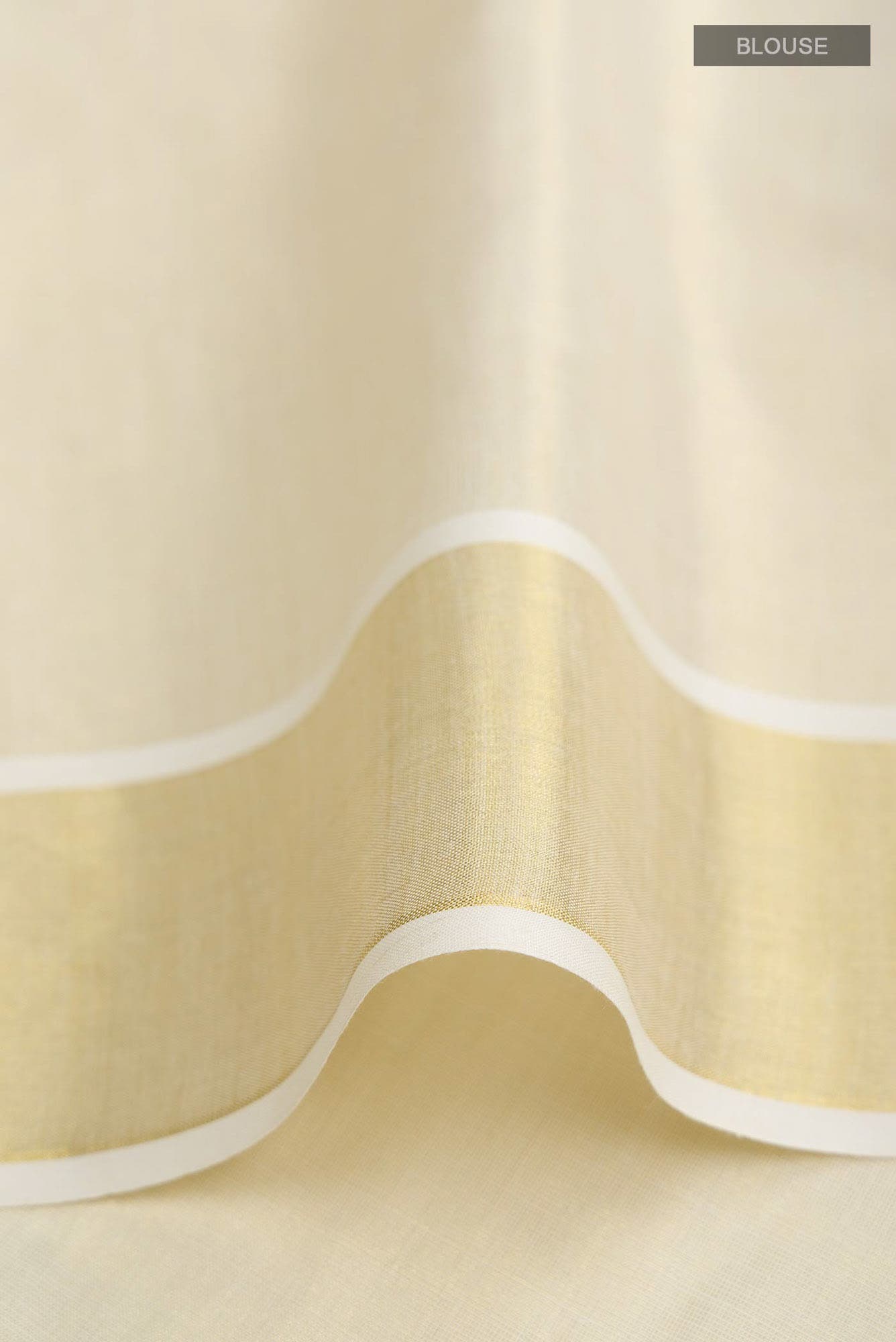 Gold Kerala Cotton Saree
