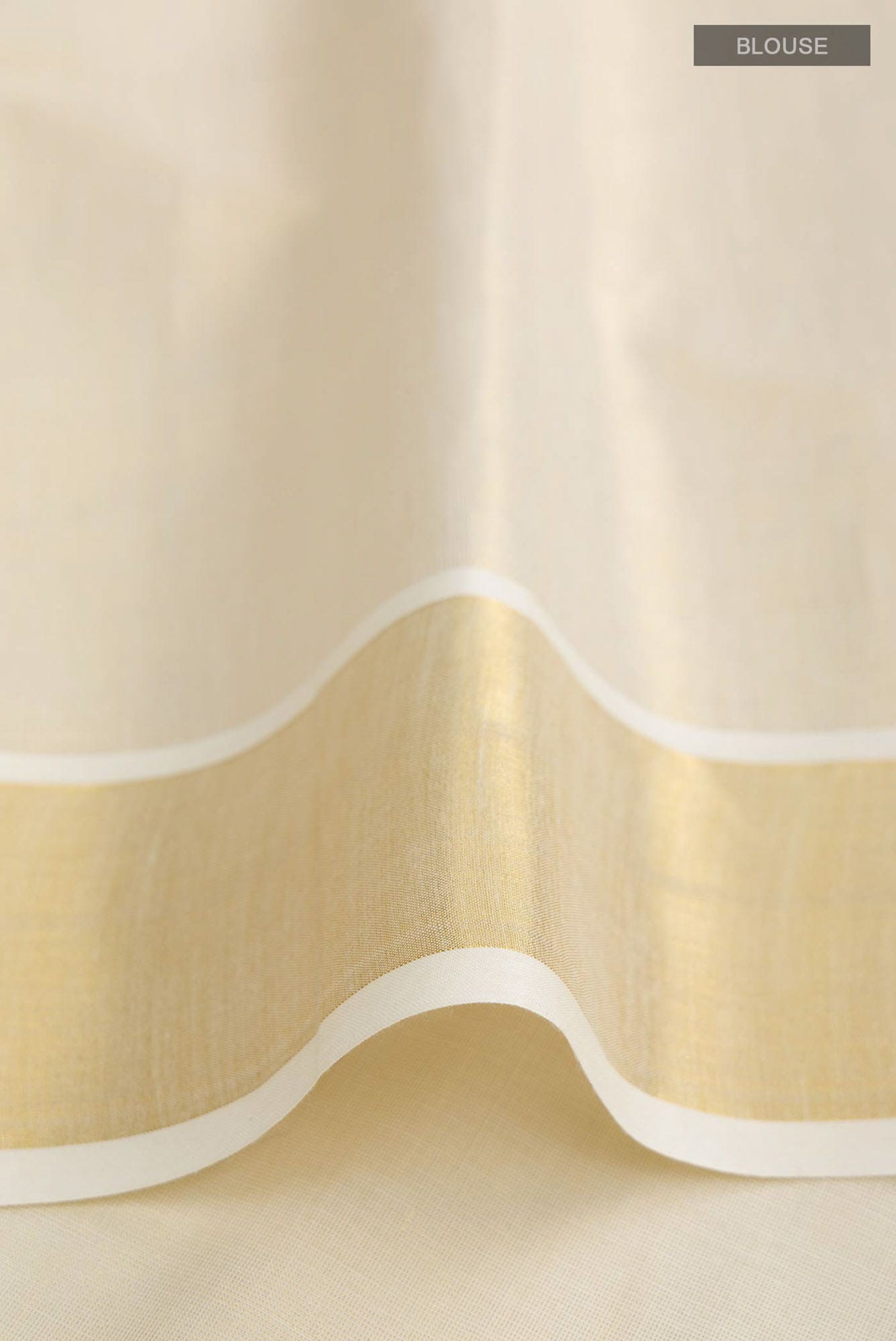 Gold Kerala Cotton Saree