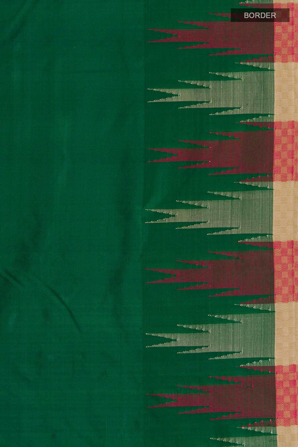 Green Bangalore Silk Saree