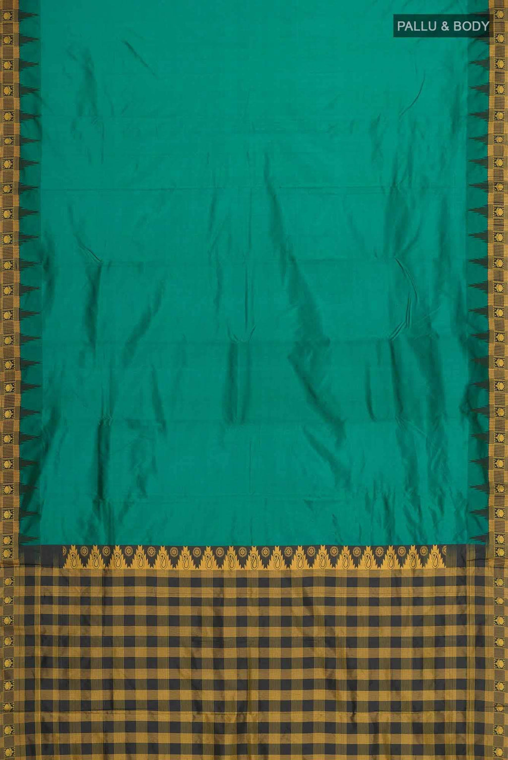 Green Bangalore Silk Saree