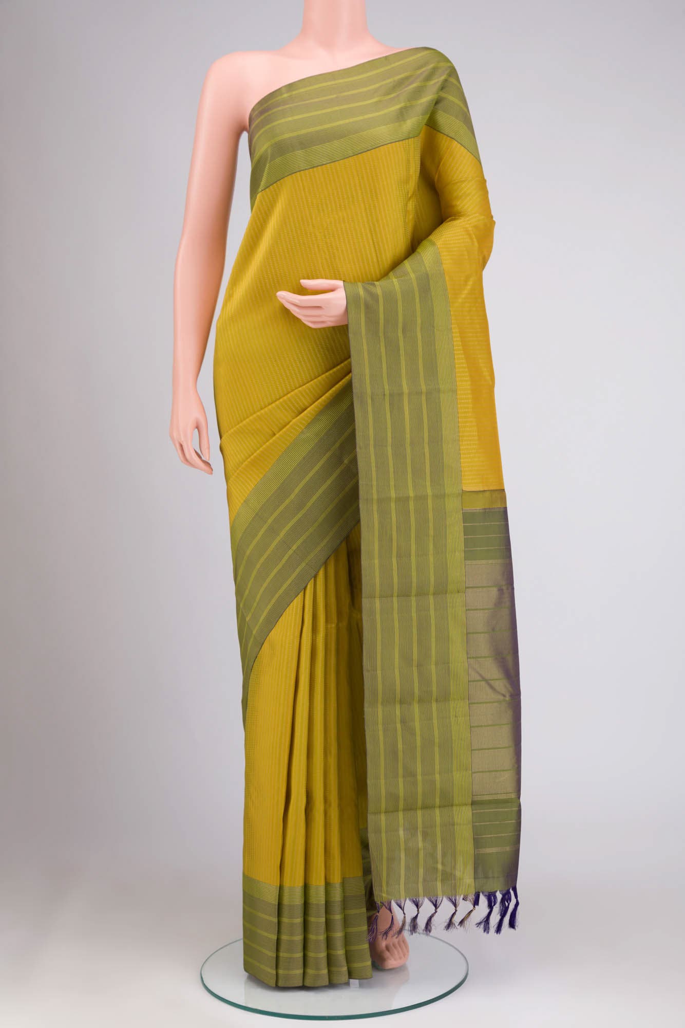 Green Kanchipuram Silk Saree