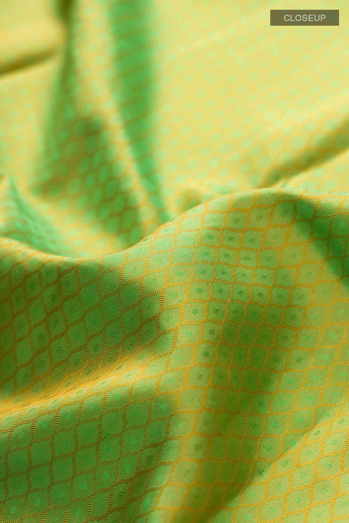 Green Kanchipuram Silk Saree