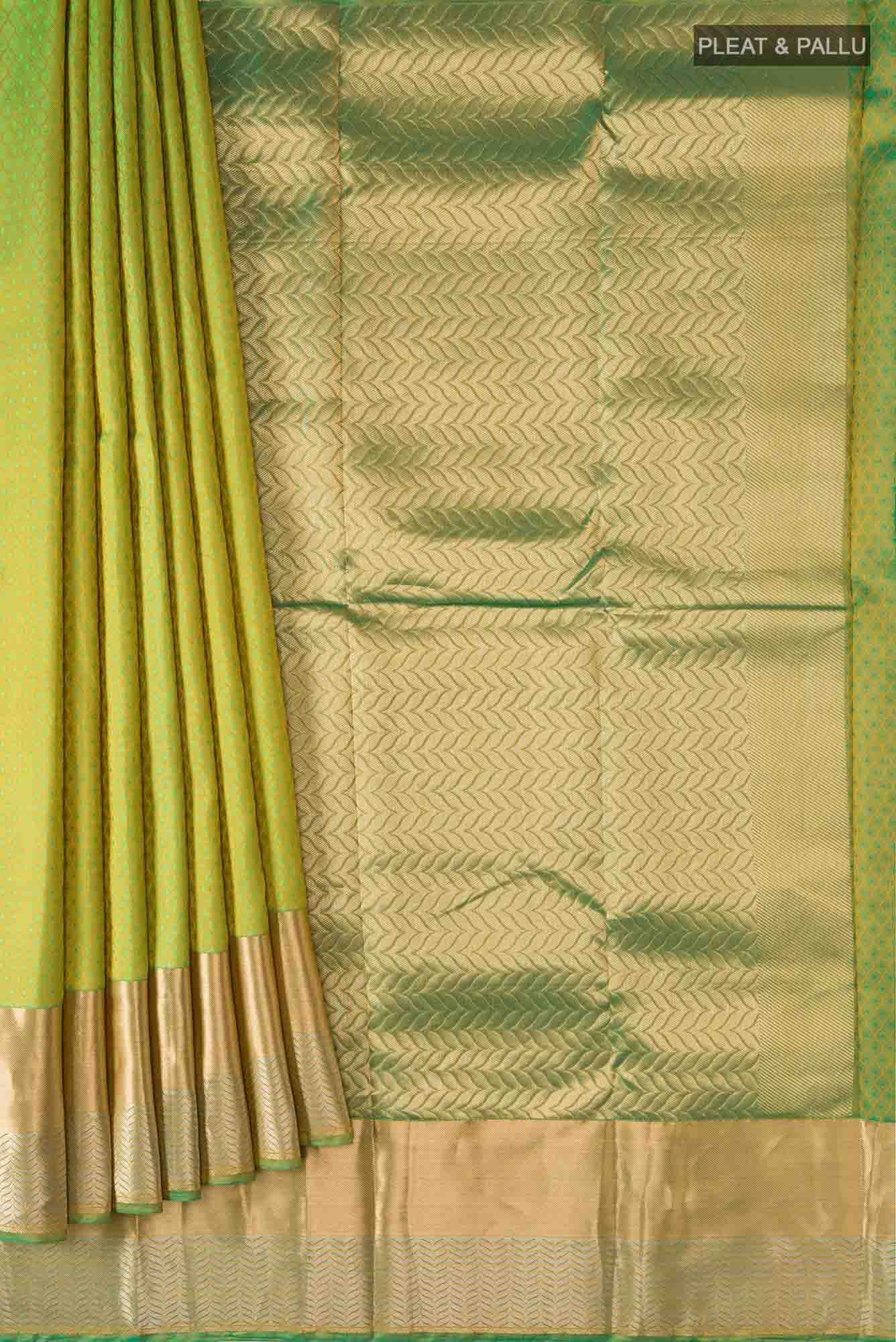 Green Kanchipuram Silk Saree