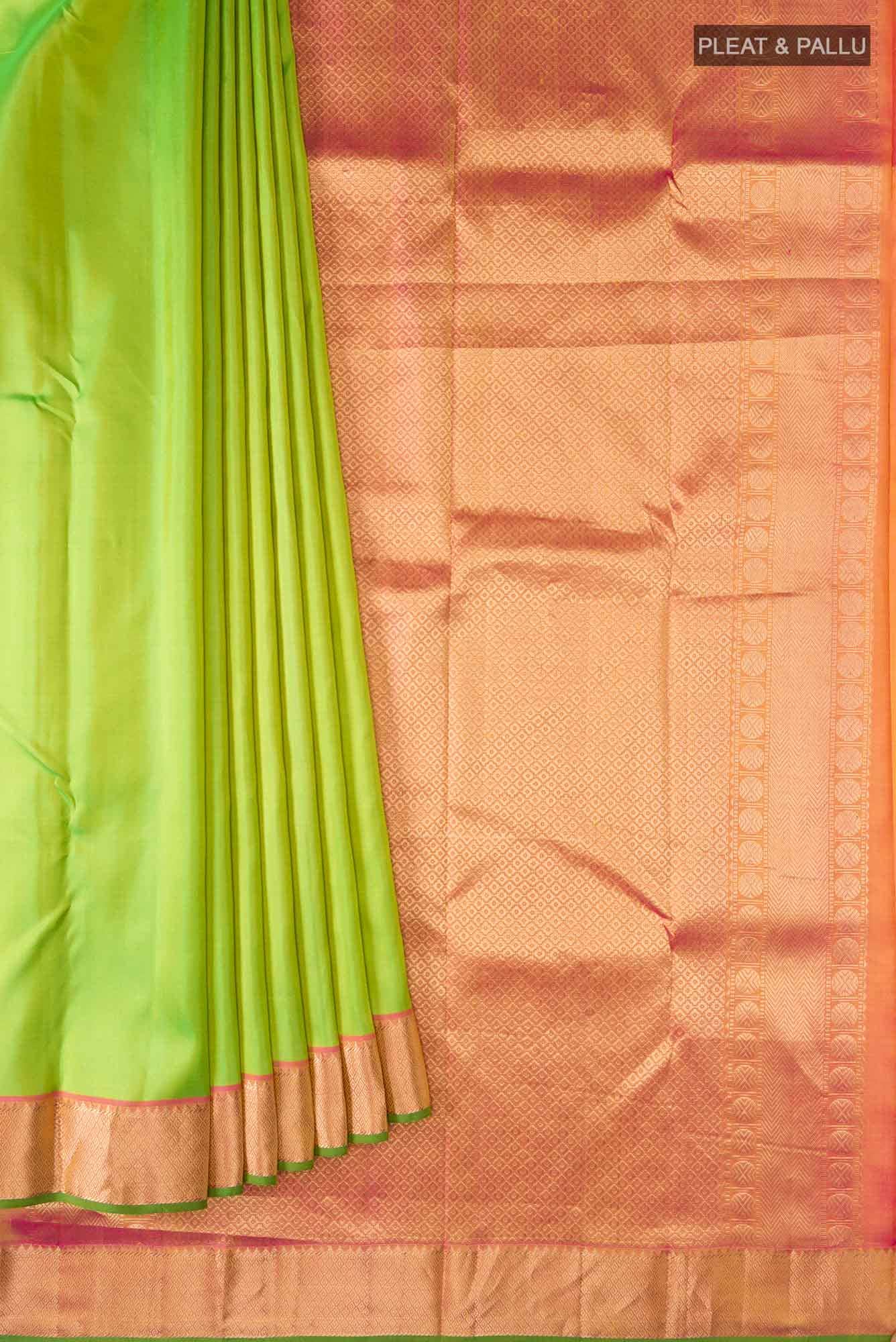 Green Kanchipuram Silk Saree
