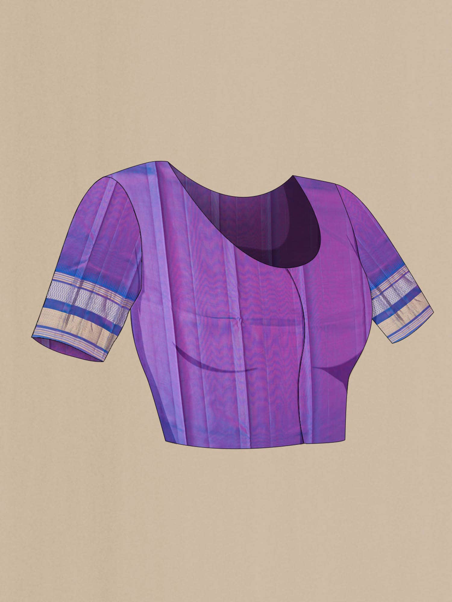 Pink Kanchipuram Silk Saree