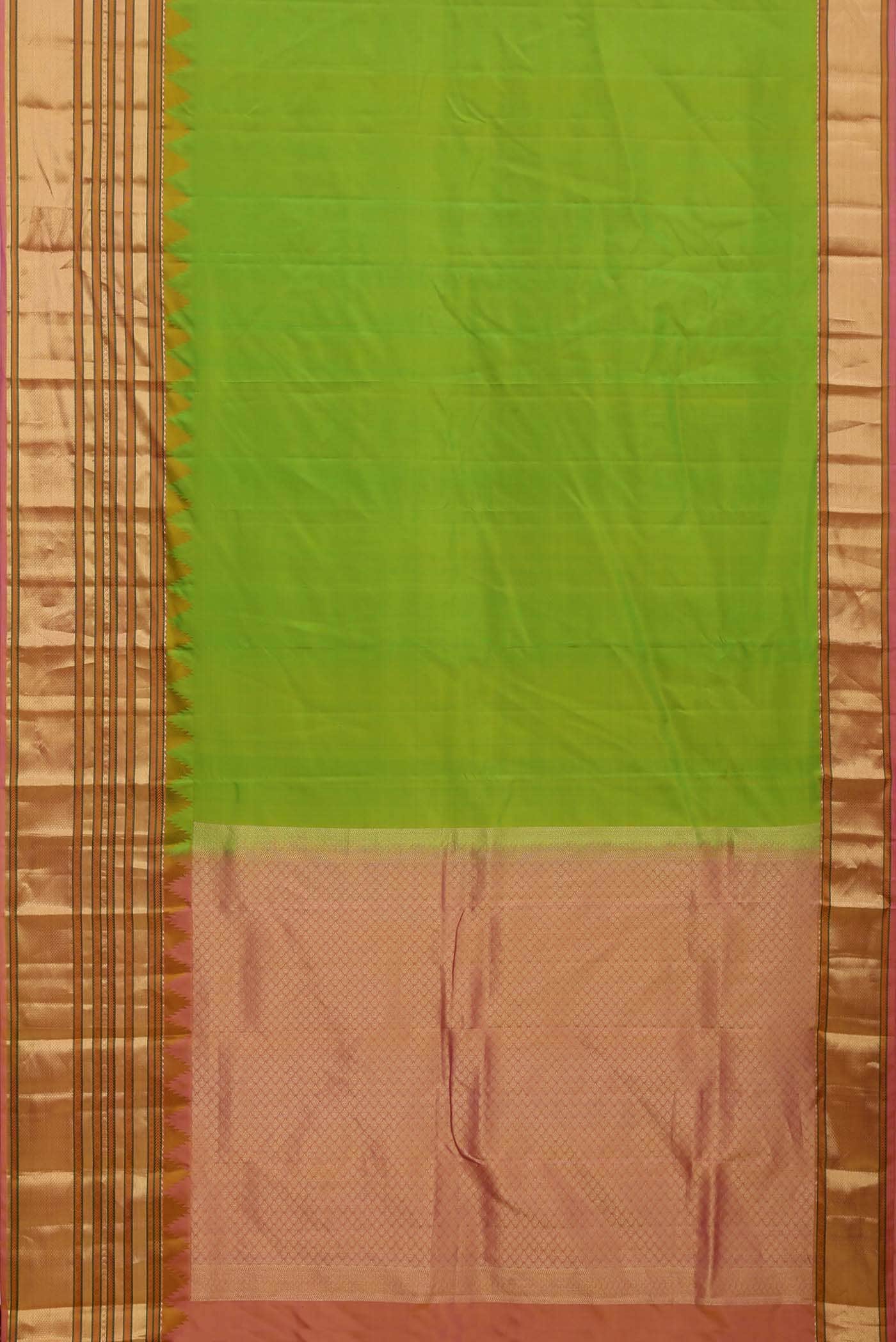 Green Kanchipuram Silk Saree