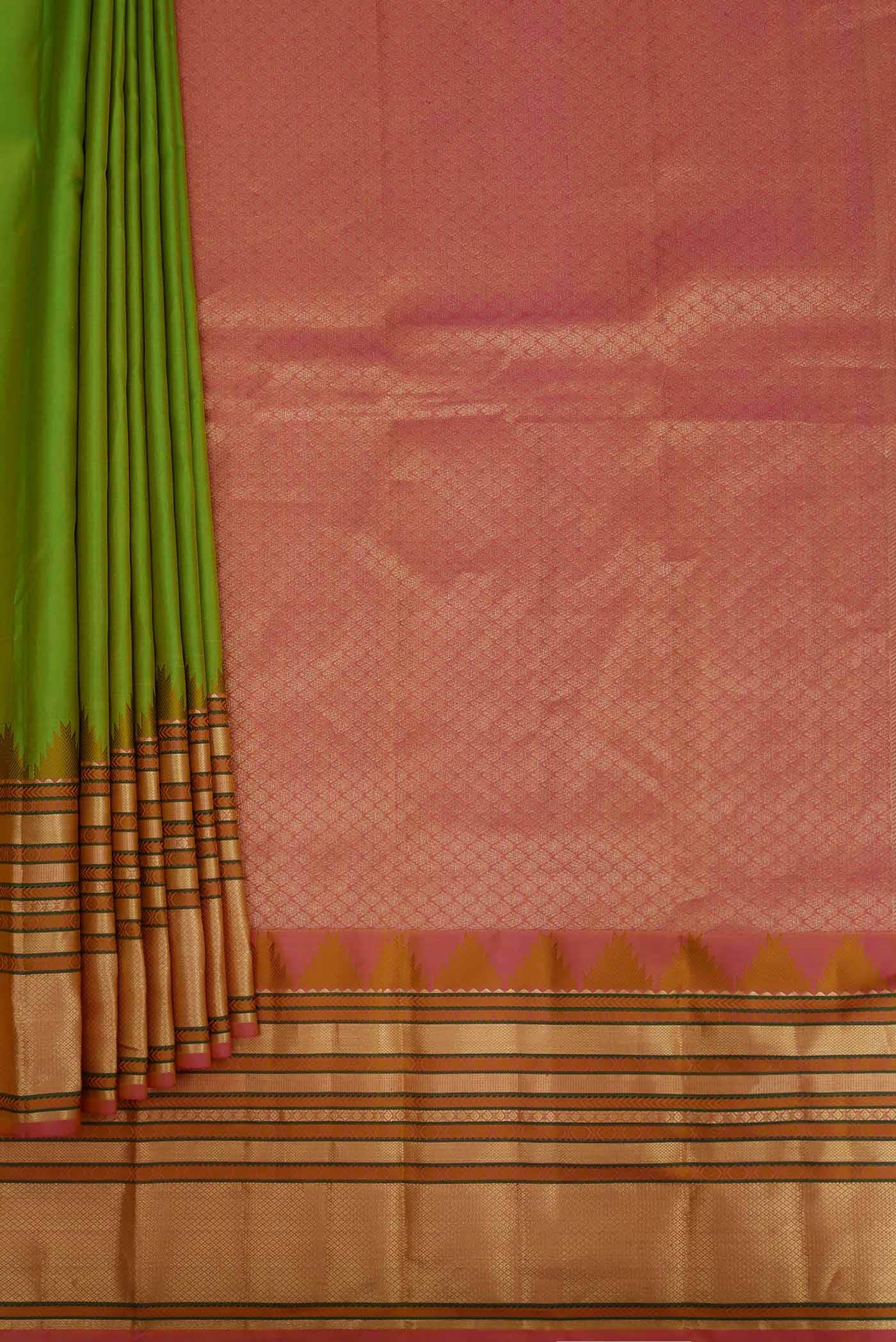 Green Kanchipuram Silk Saree