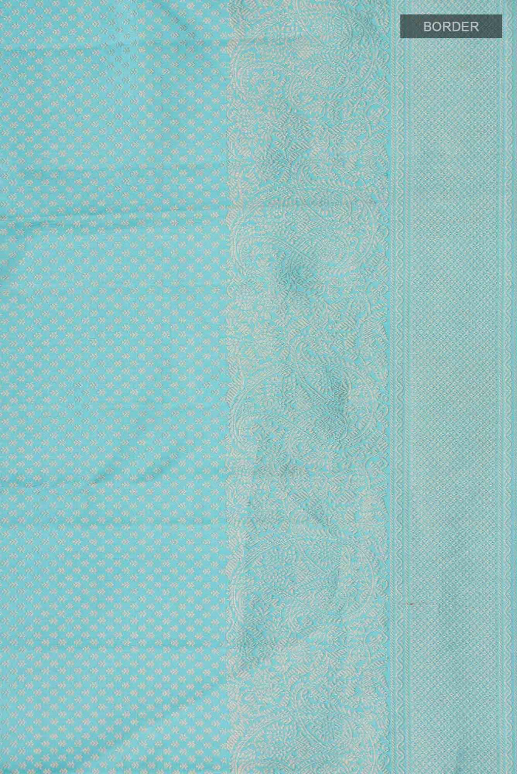 Blue Dual Tone Kanchipuram Silk Saree