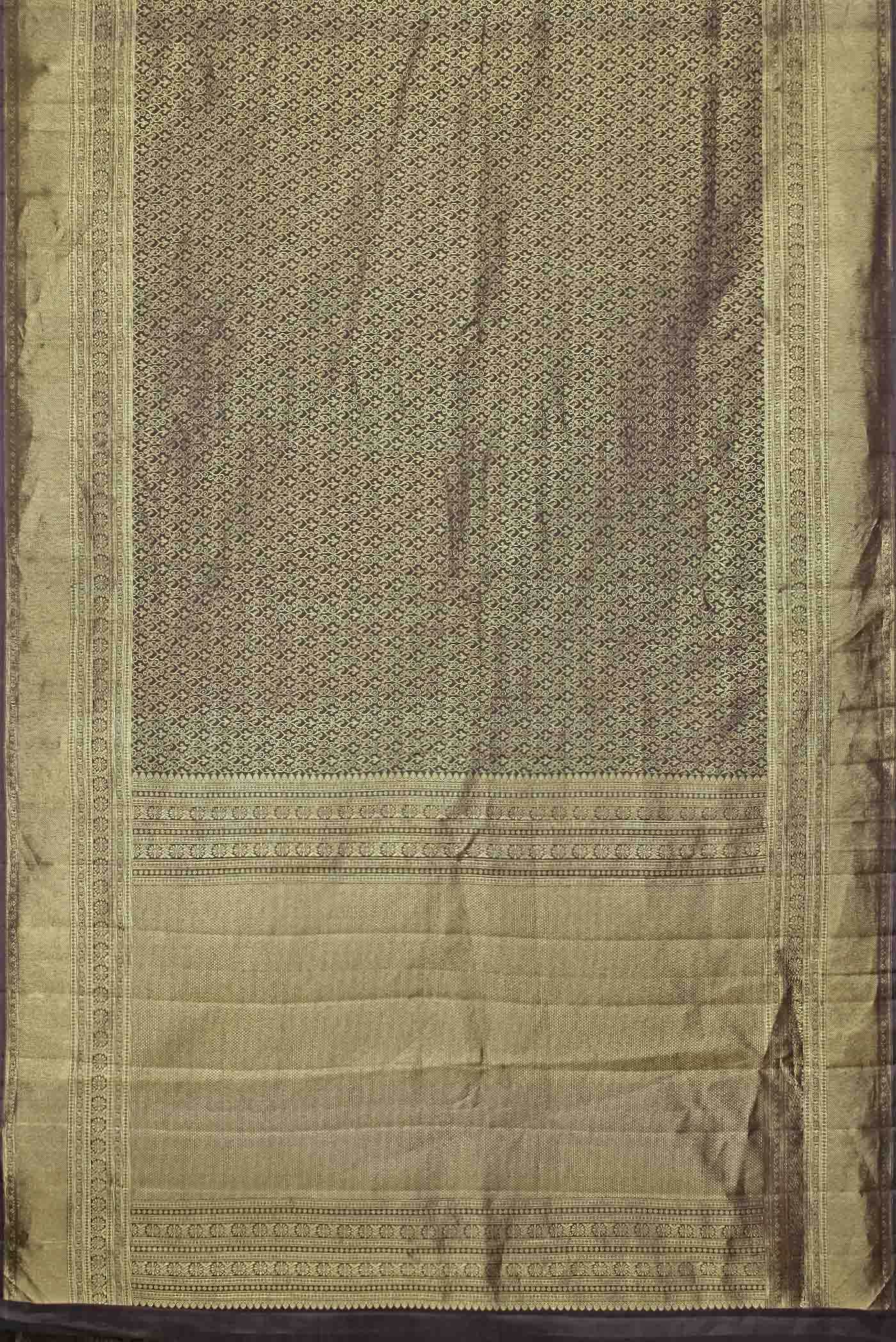 Black Kanchipuram Silk Saree