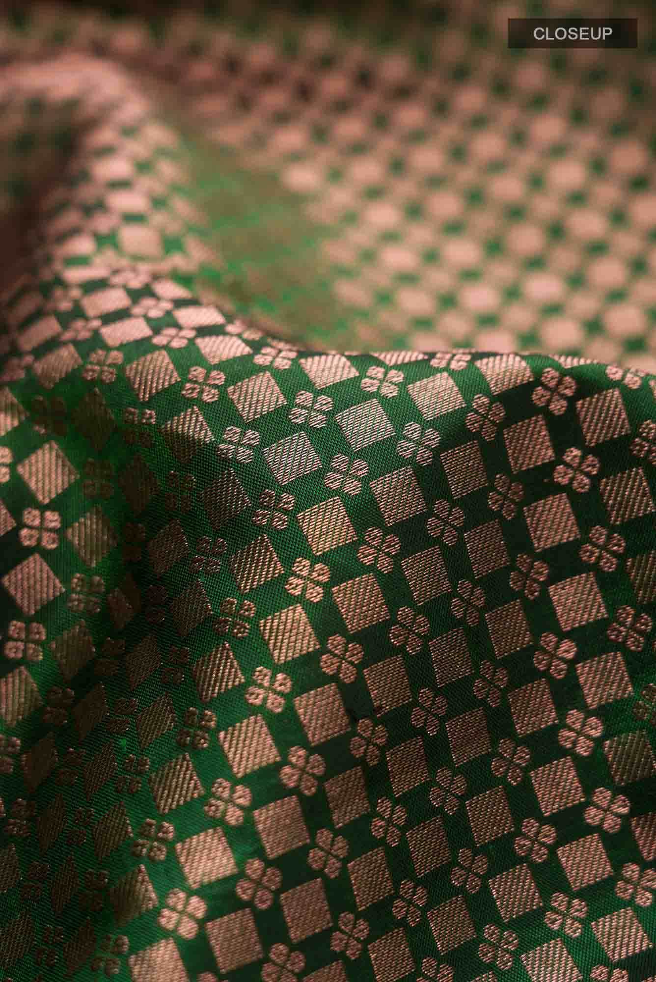 Green Kanchipuram Silk Saree