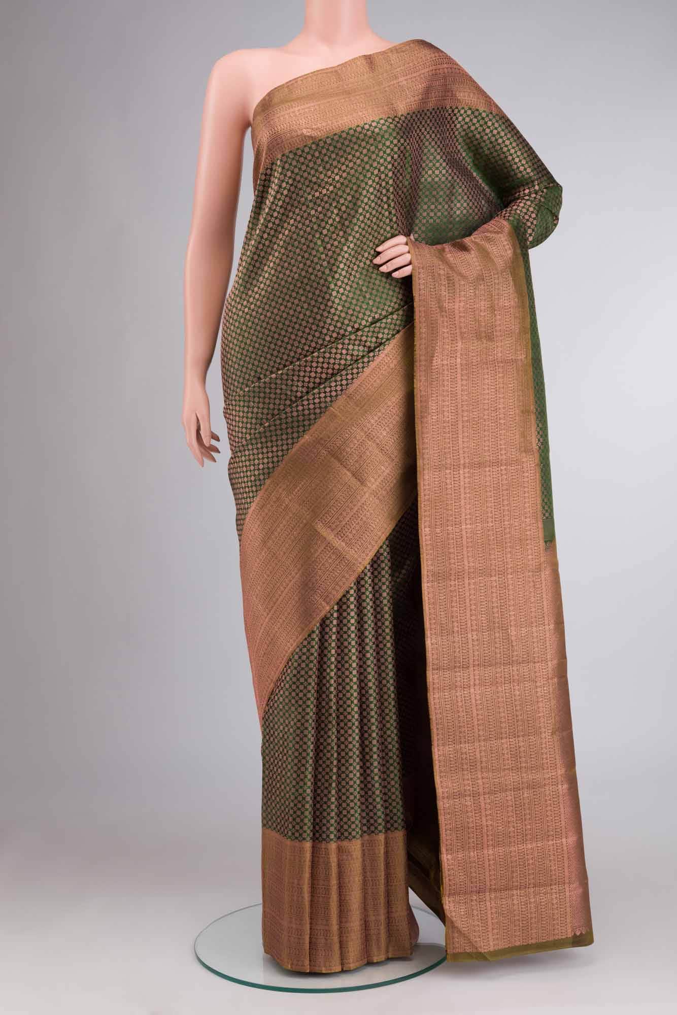 Green Kanchipuram Silk Saree