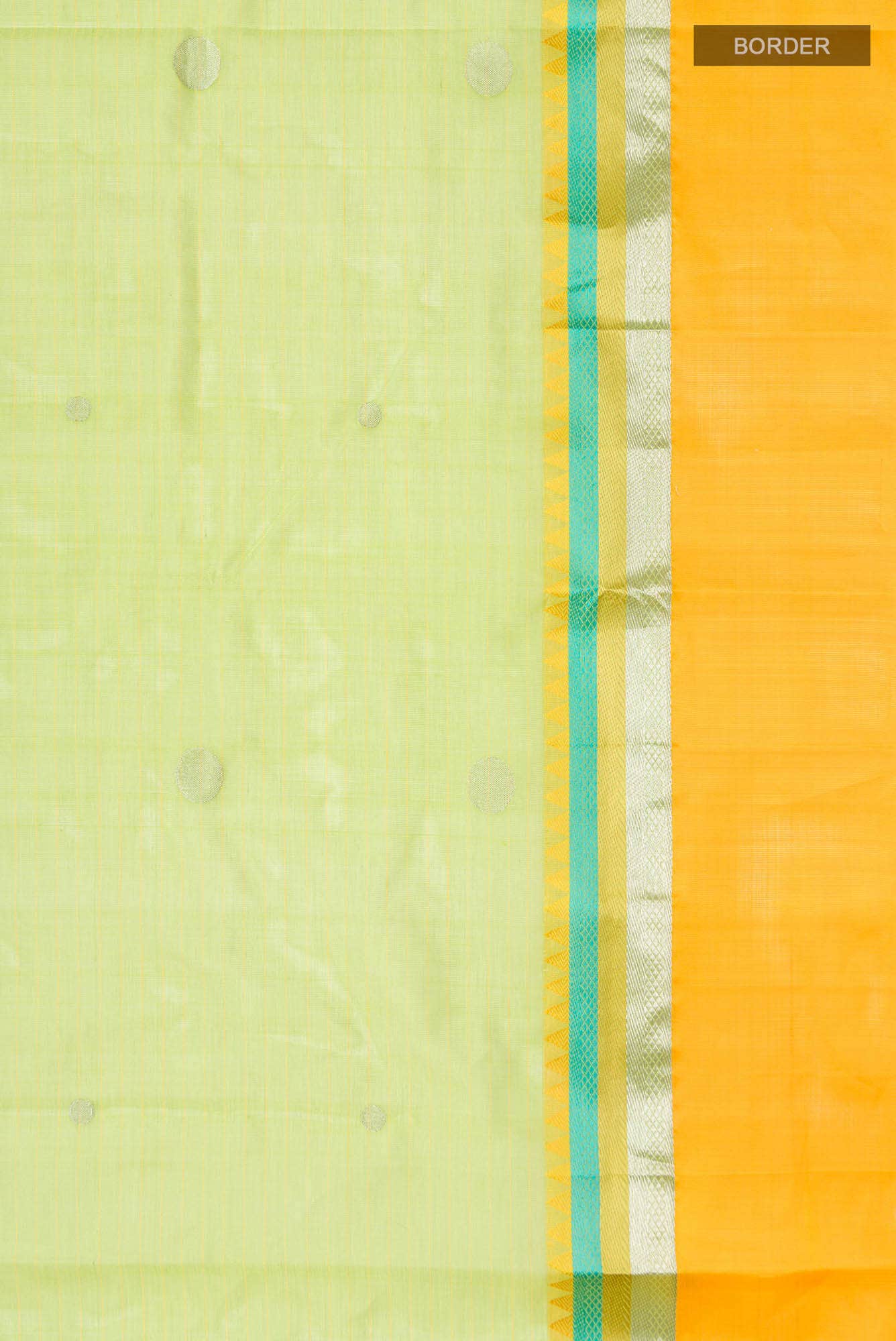 Green Silk Cotton Saree