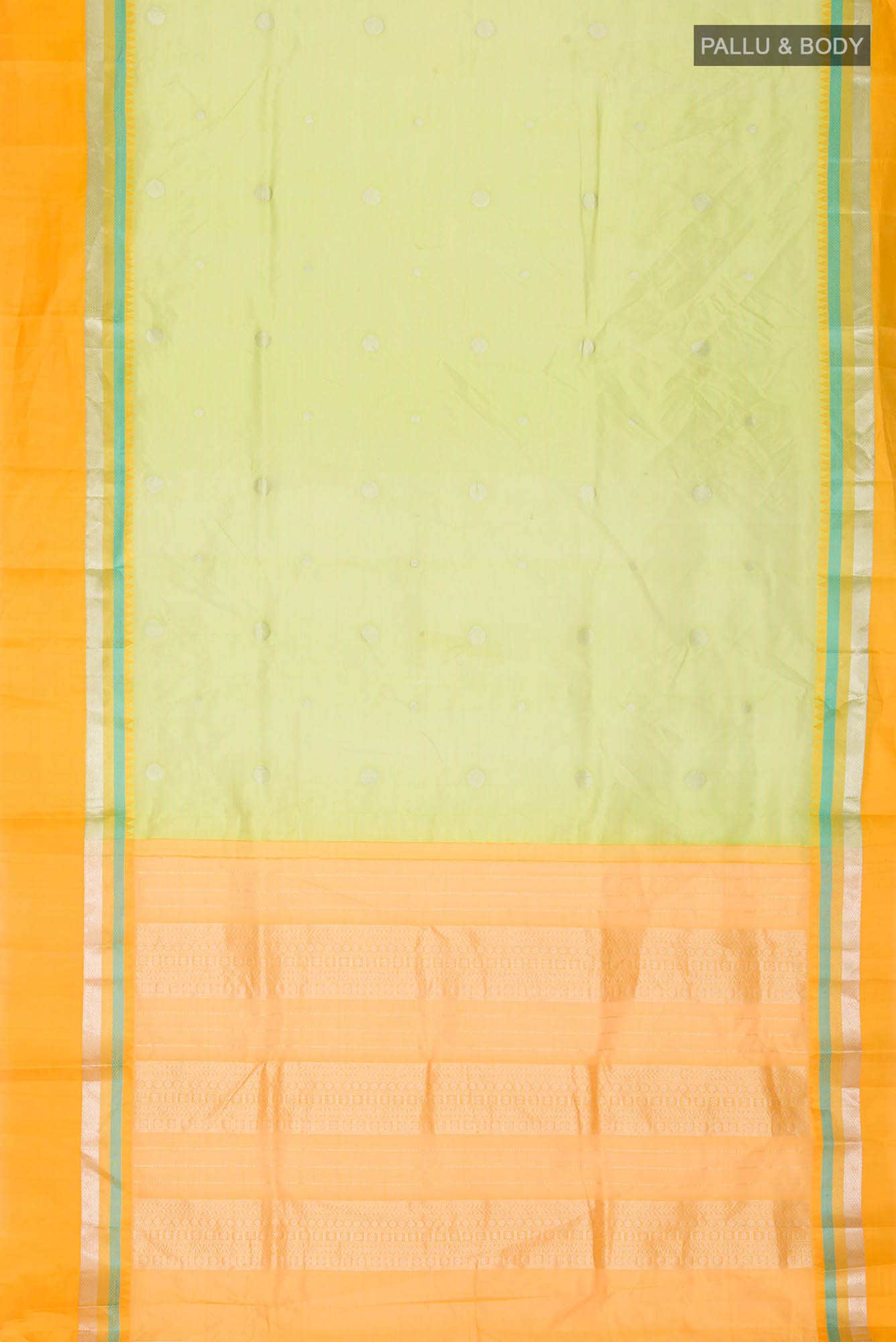 Green Silk Cotton Saree