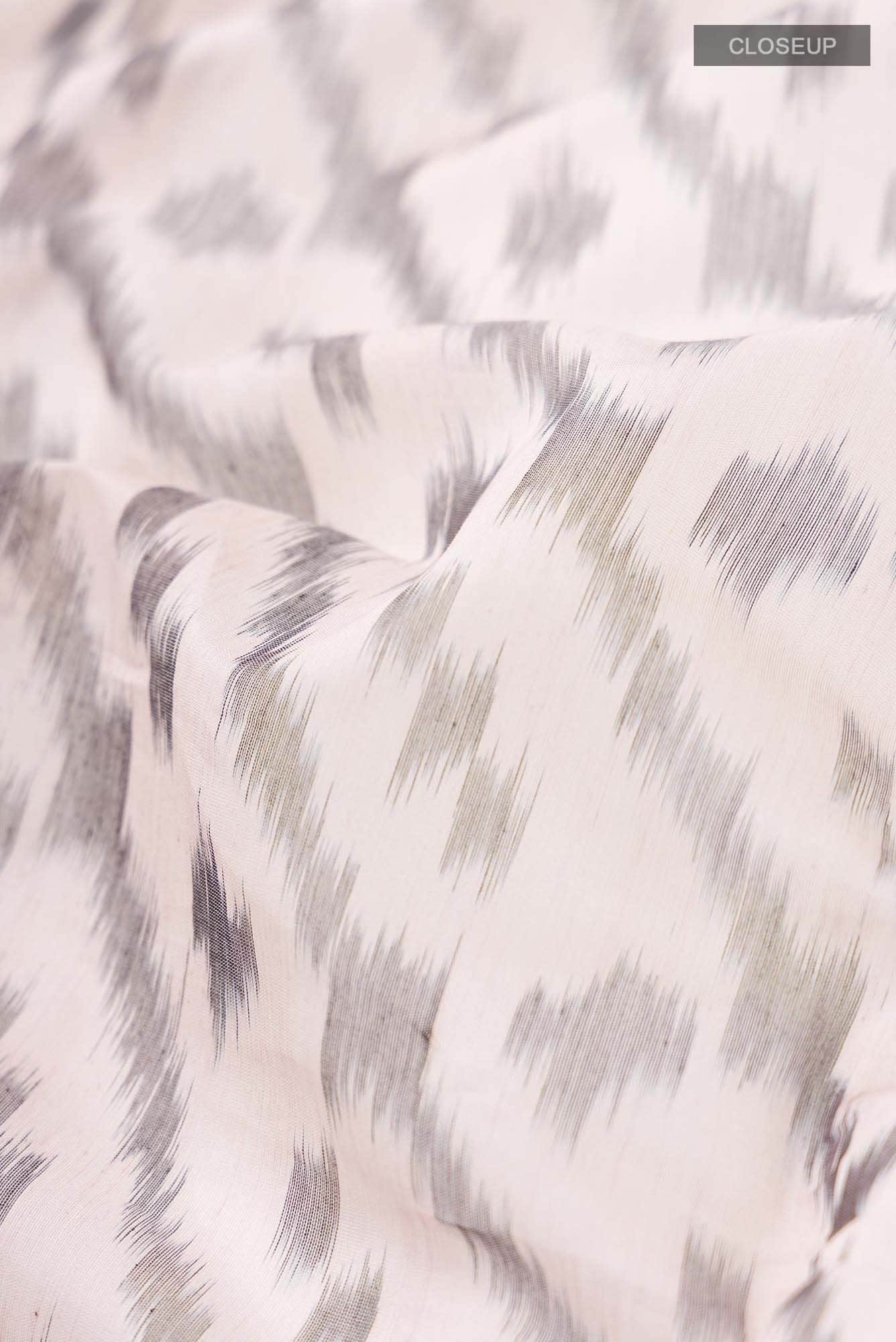 Cream Silk Cotton Saree
