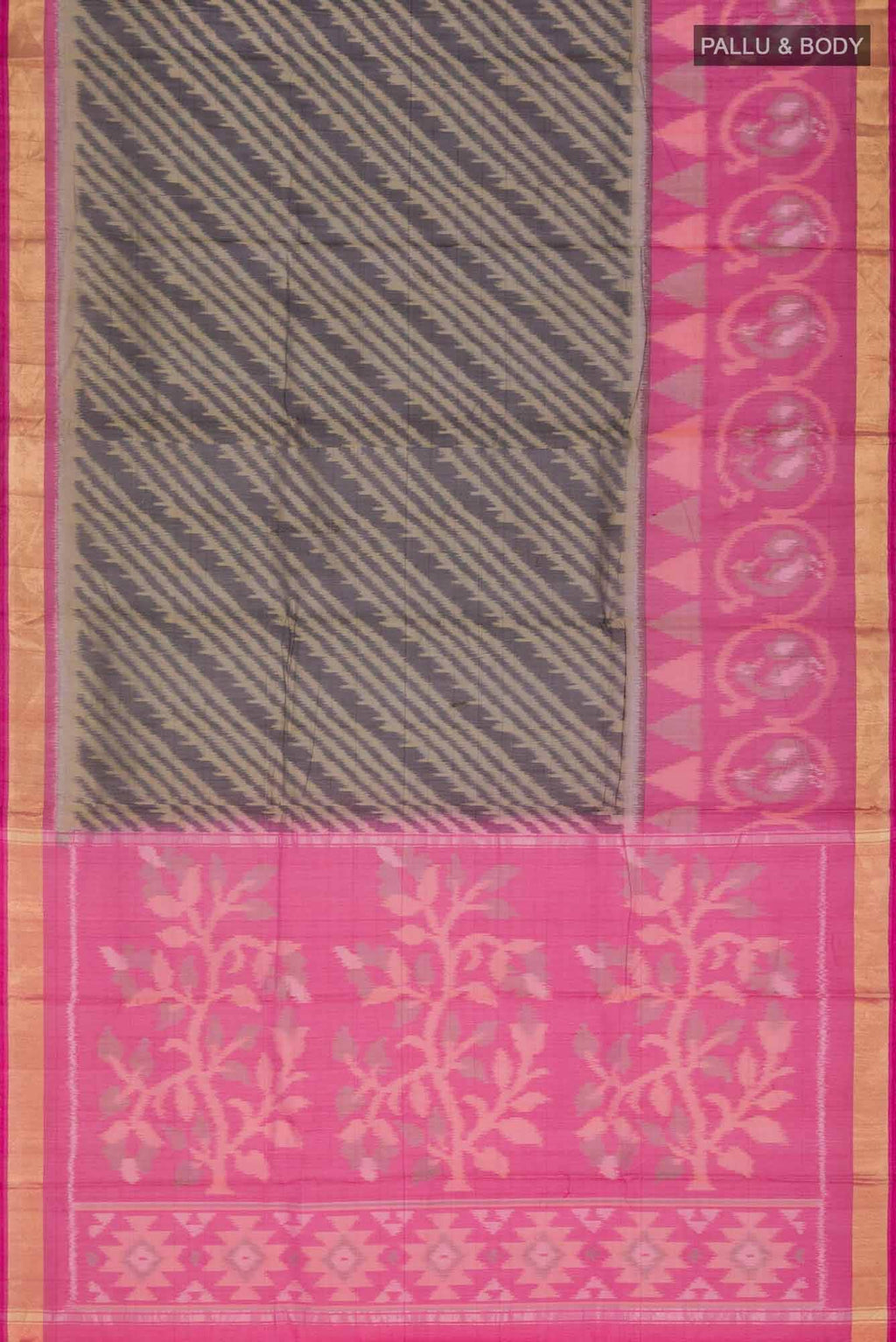 Black Silk Cotton Saree