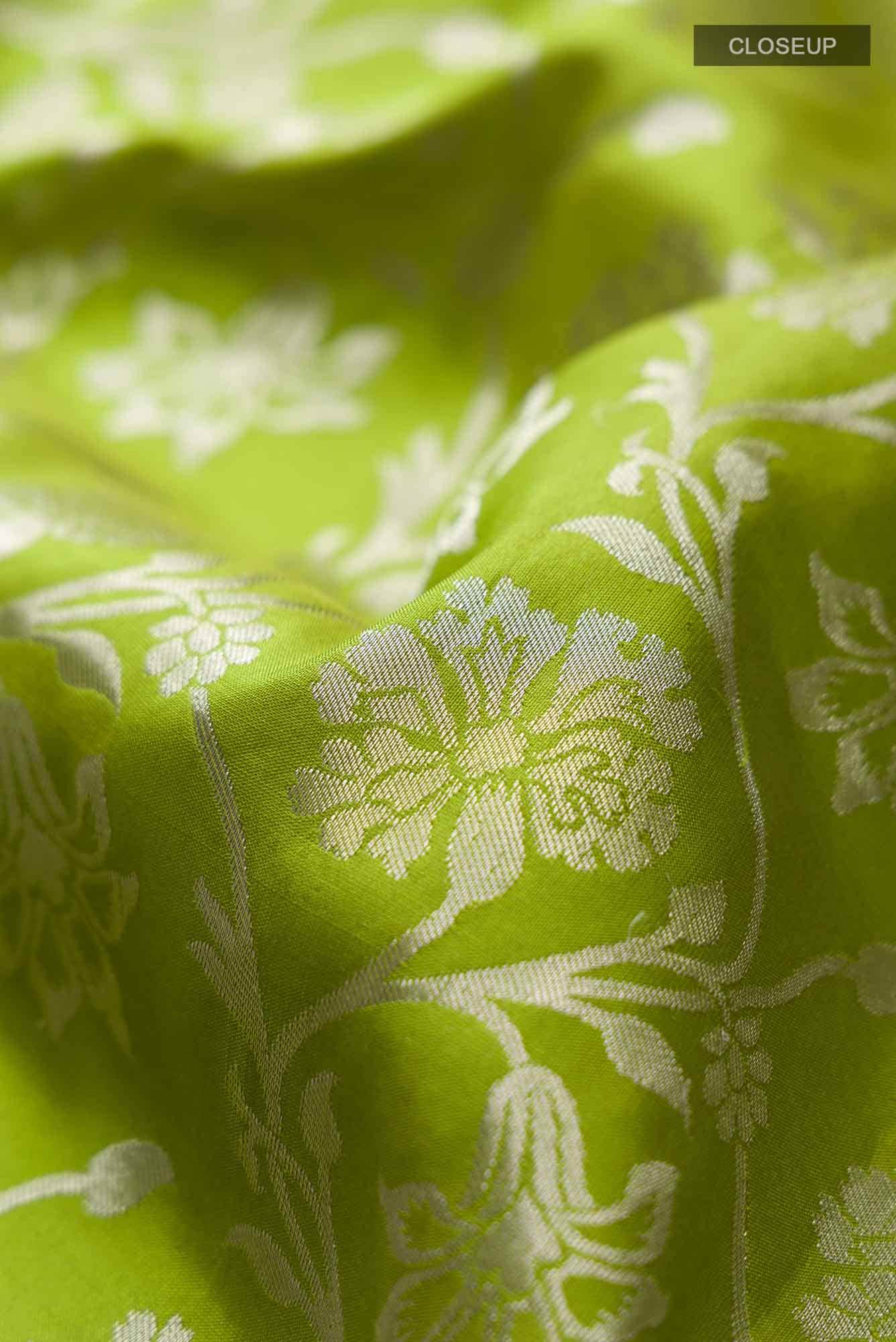 Green Soft Silk Saree
