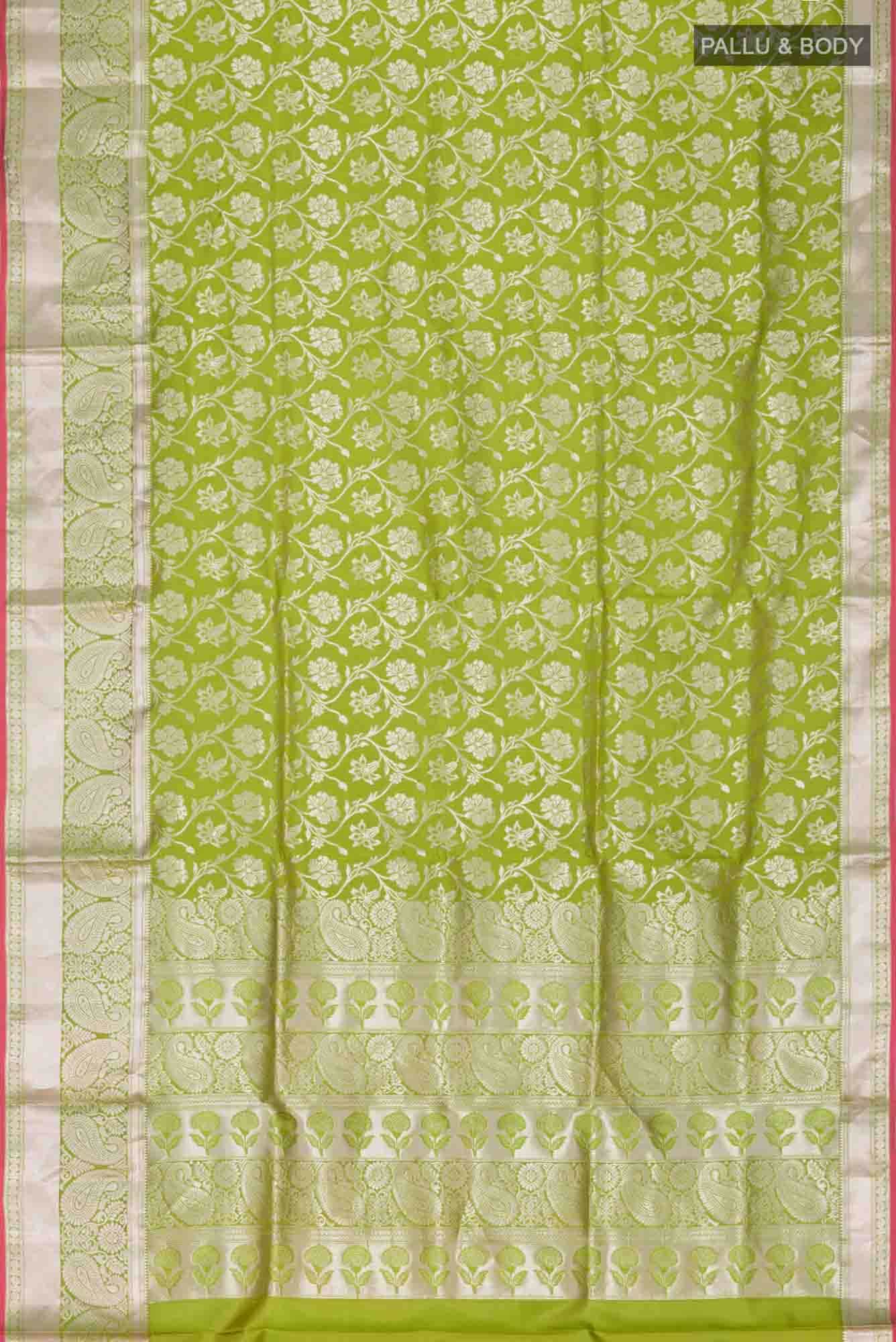 Green Soft Silk Saree