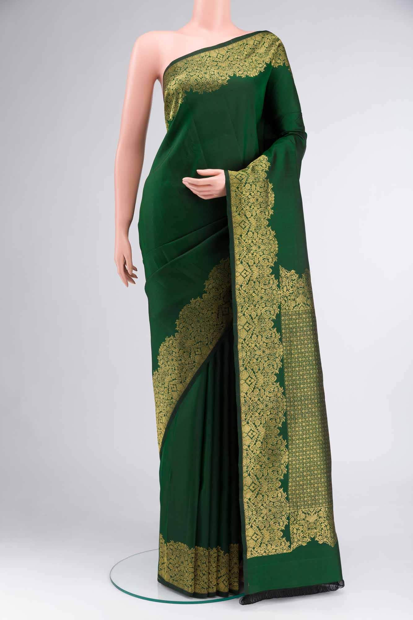 Green Kanchipuram Silk Saree