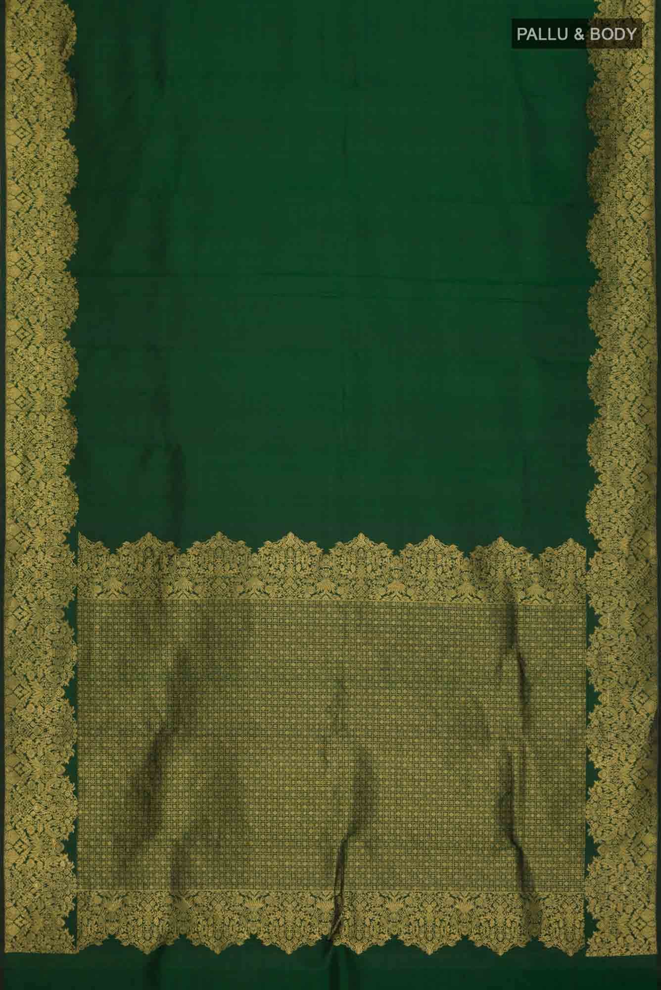 Green Kanchipuram Silk Saree