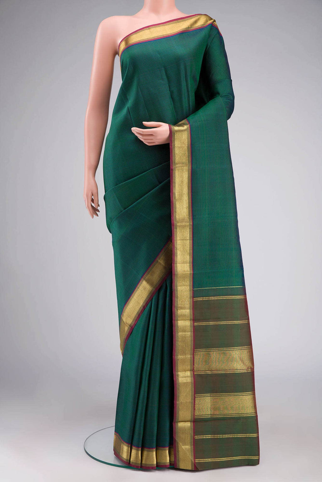 Green Kanchipuram Silk Saree