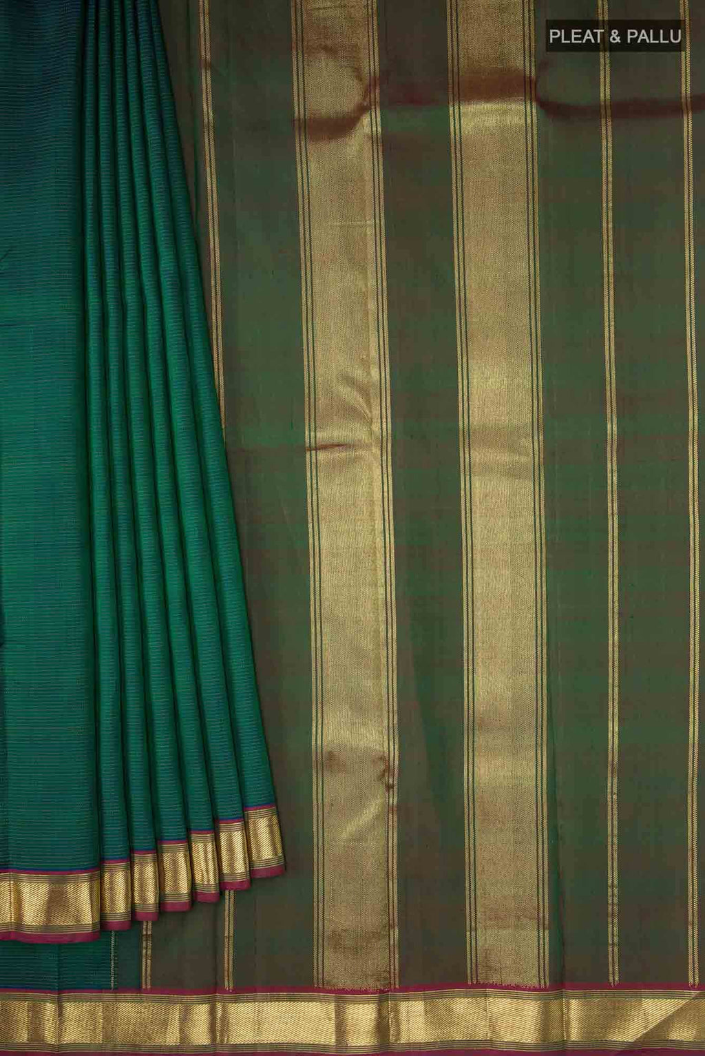 Green Kanchipuram Silk Saree