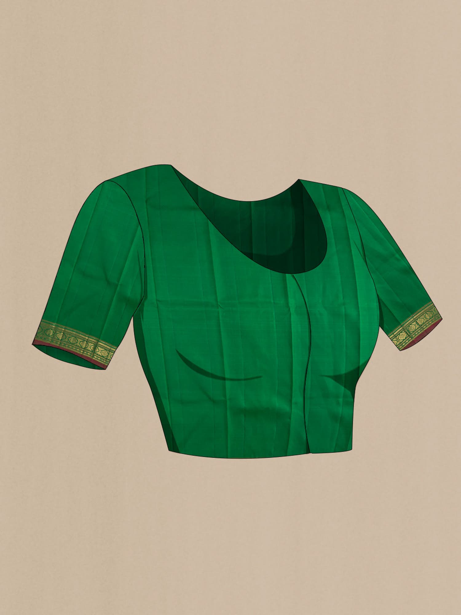 Blue Kanchipuram Silk Saree