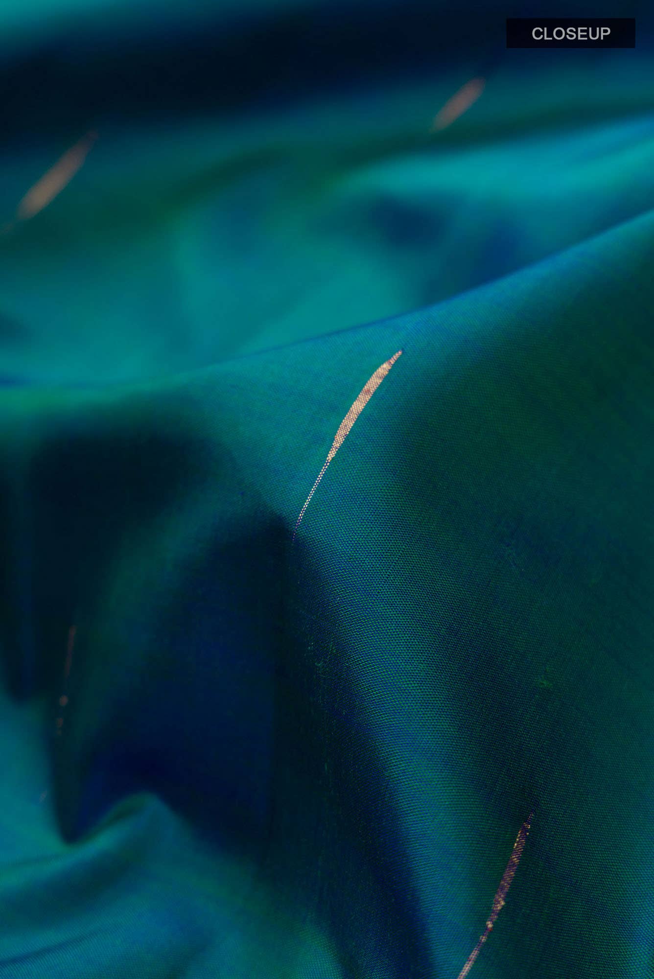 Blue Kanchipuram Silk Saree