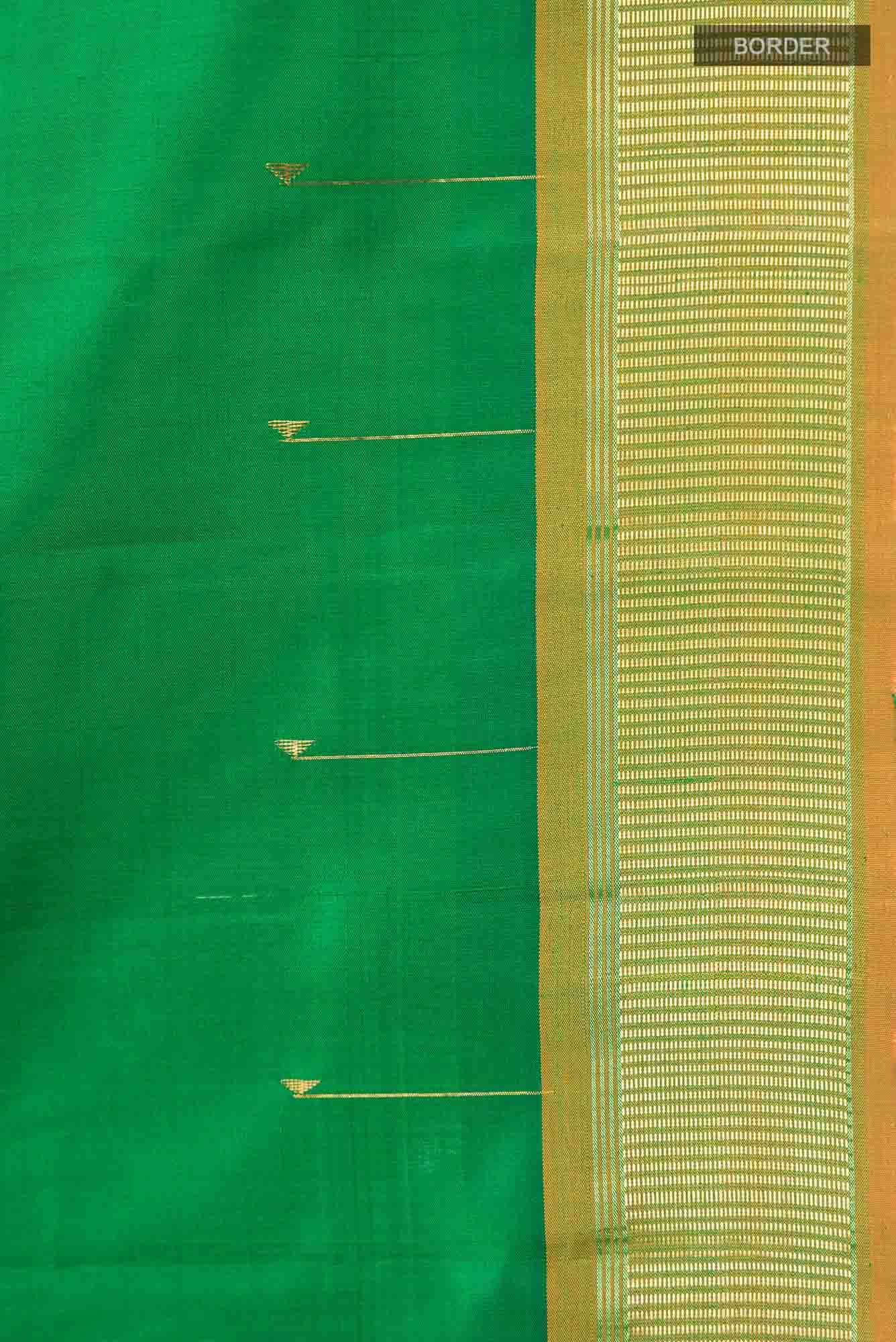 Green Kanchipuram Silk Saree