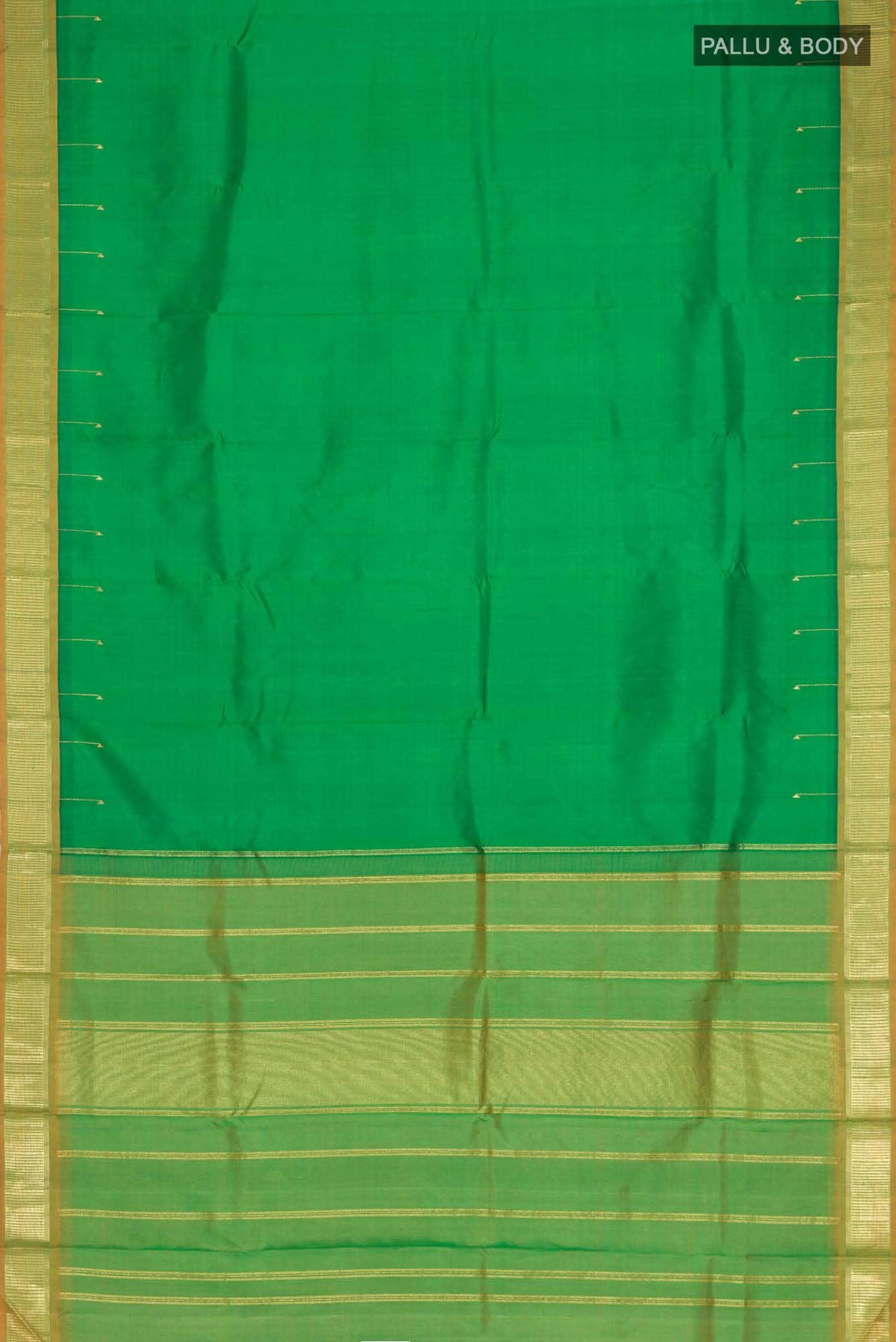 Green Kanchipuram Silk Saree