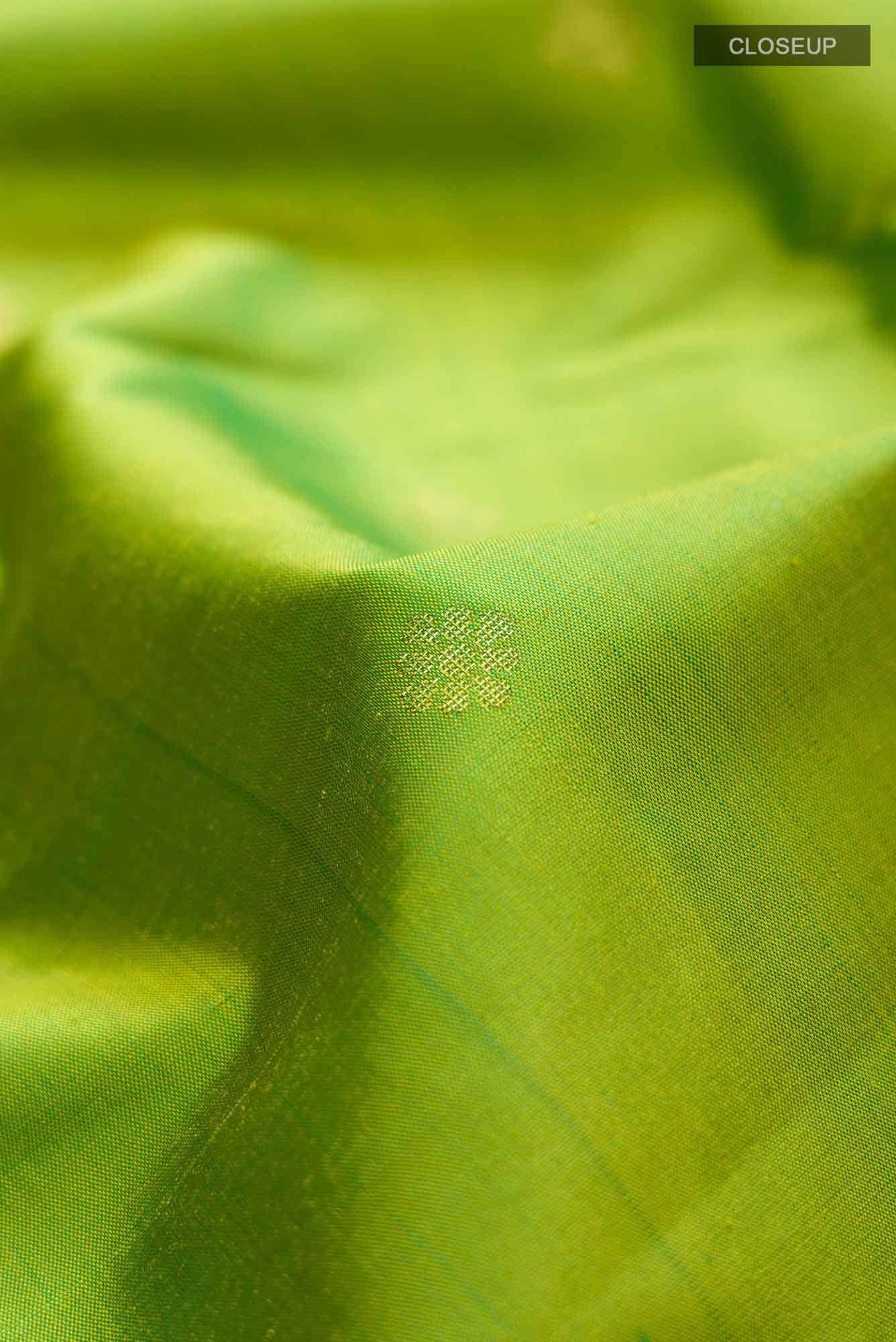 Green Kanchipuram Silk Saree