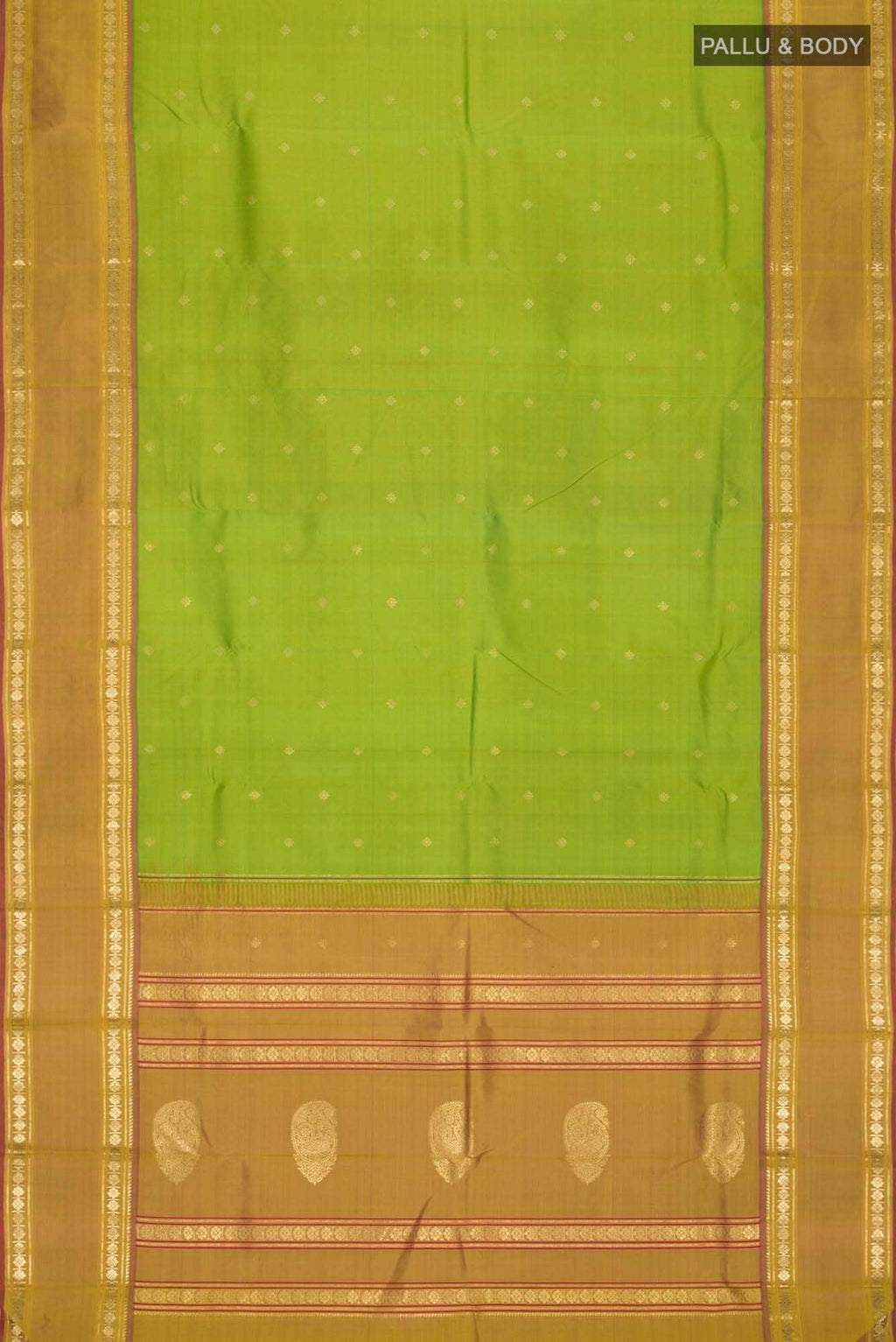 Green Kanchipuram Silk Saree