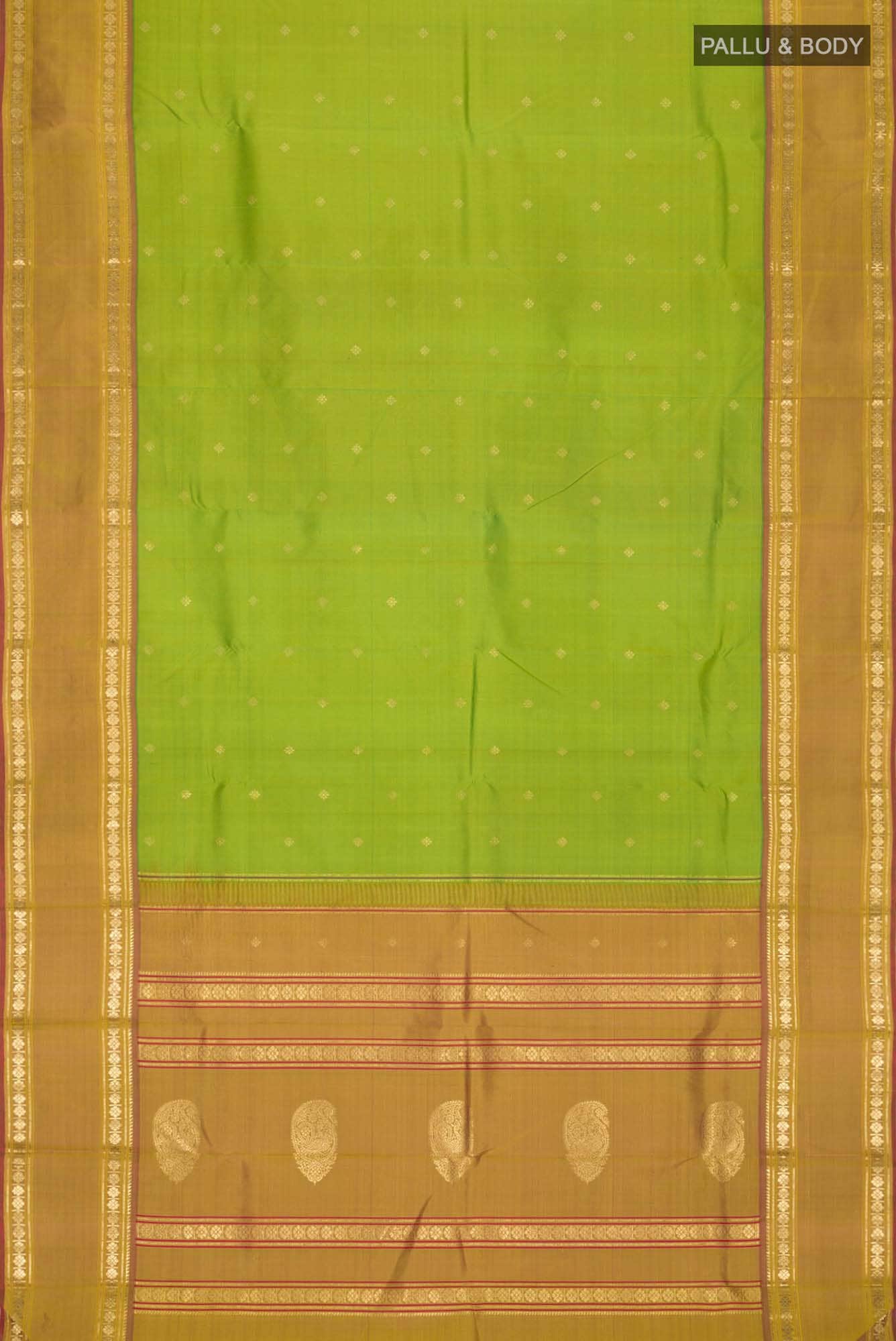 Green Kanchipuram Silk Saree