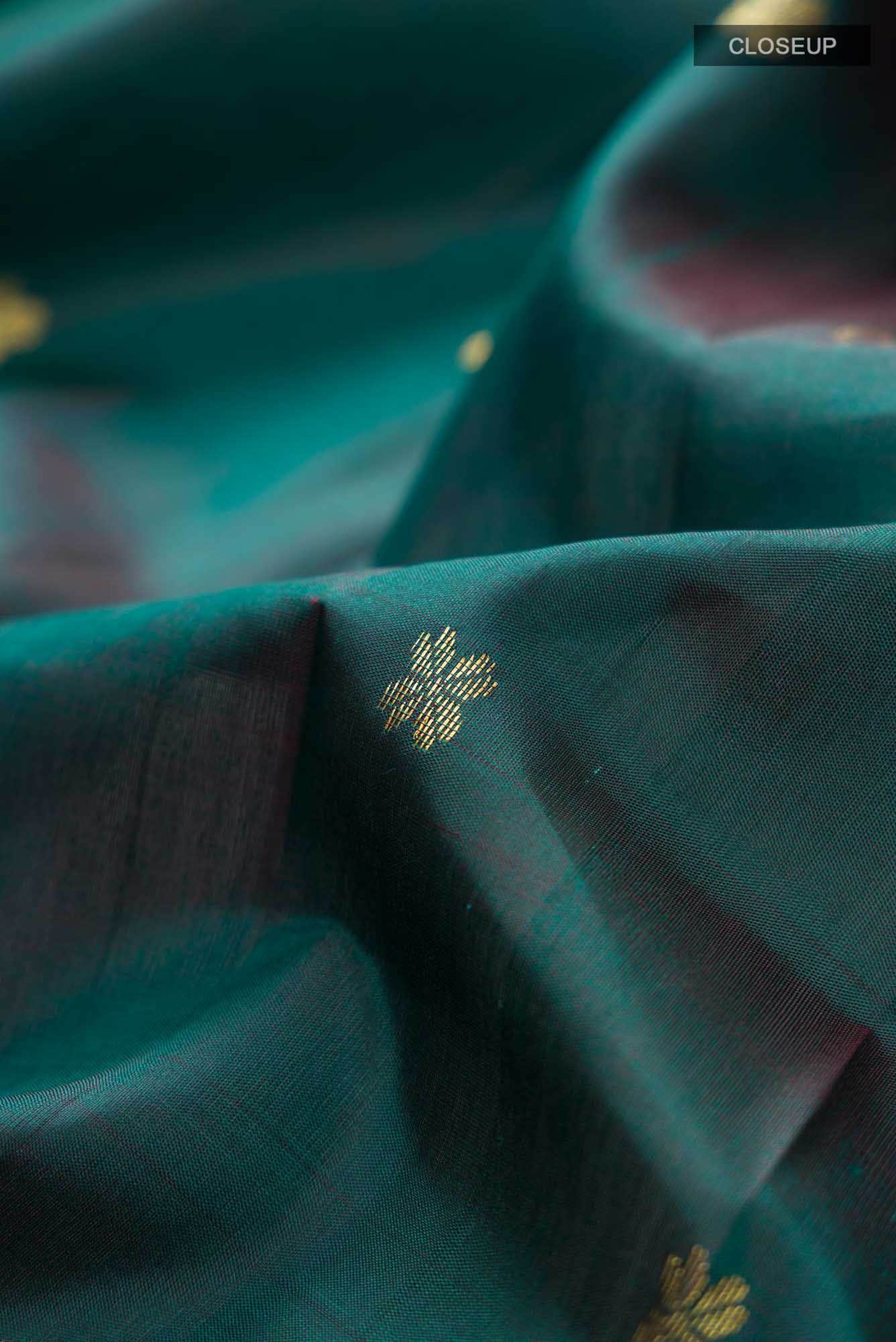 Green Kanchipuram Silk Saree