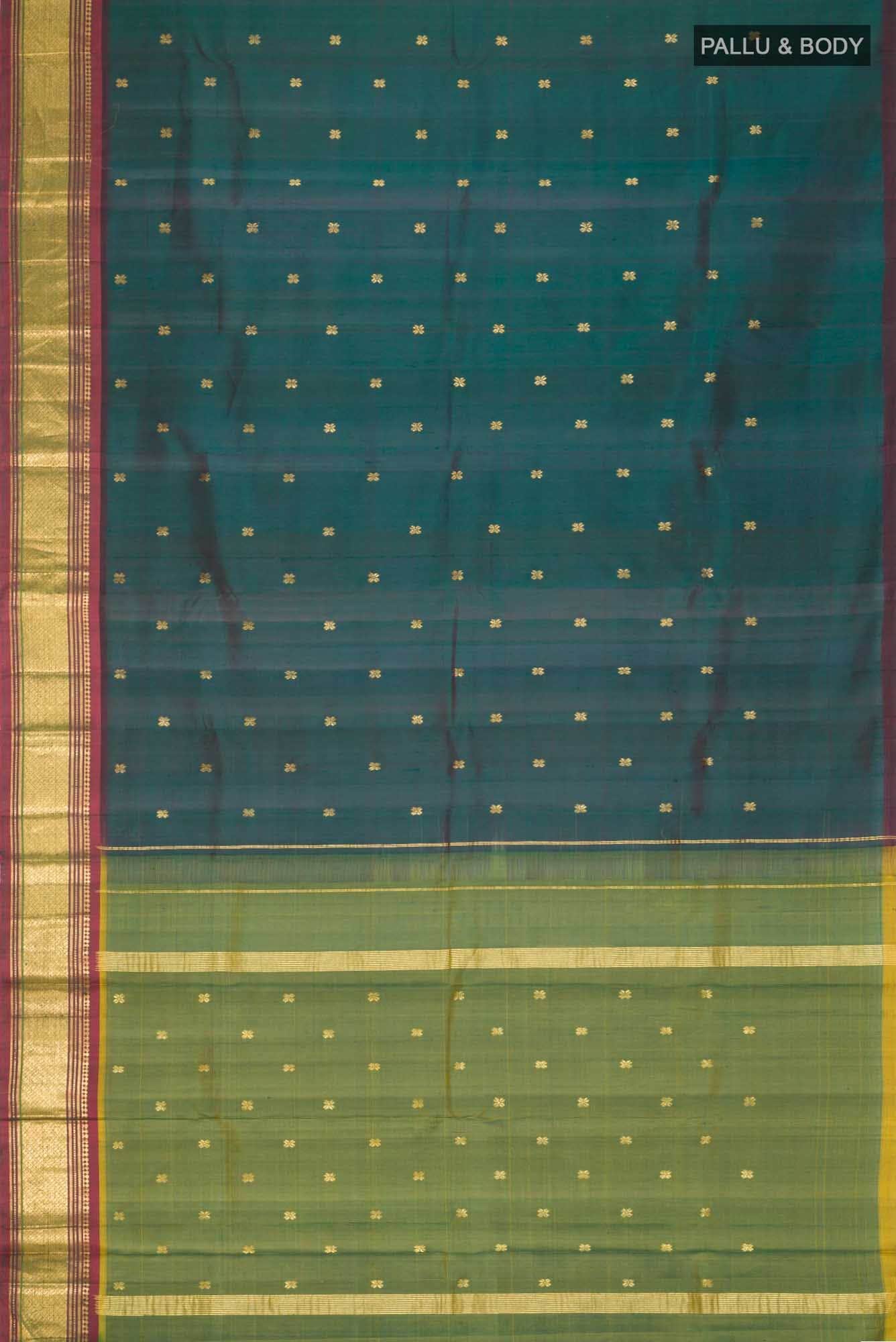 Green Kanchipuram Silk Saree