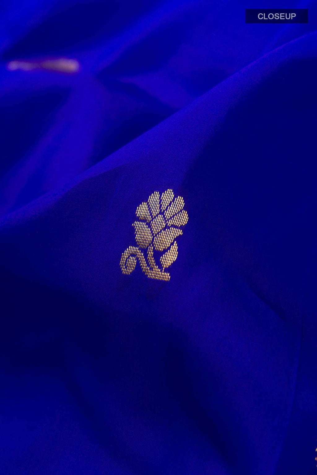 Blue Kanchipuram Silk Saree