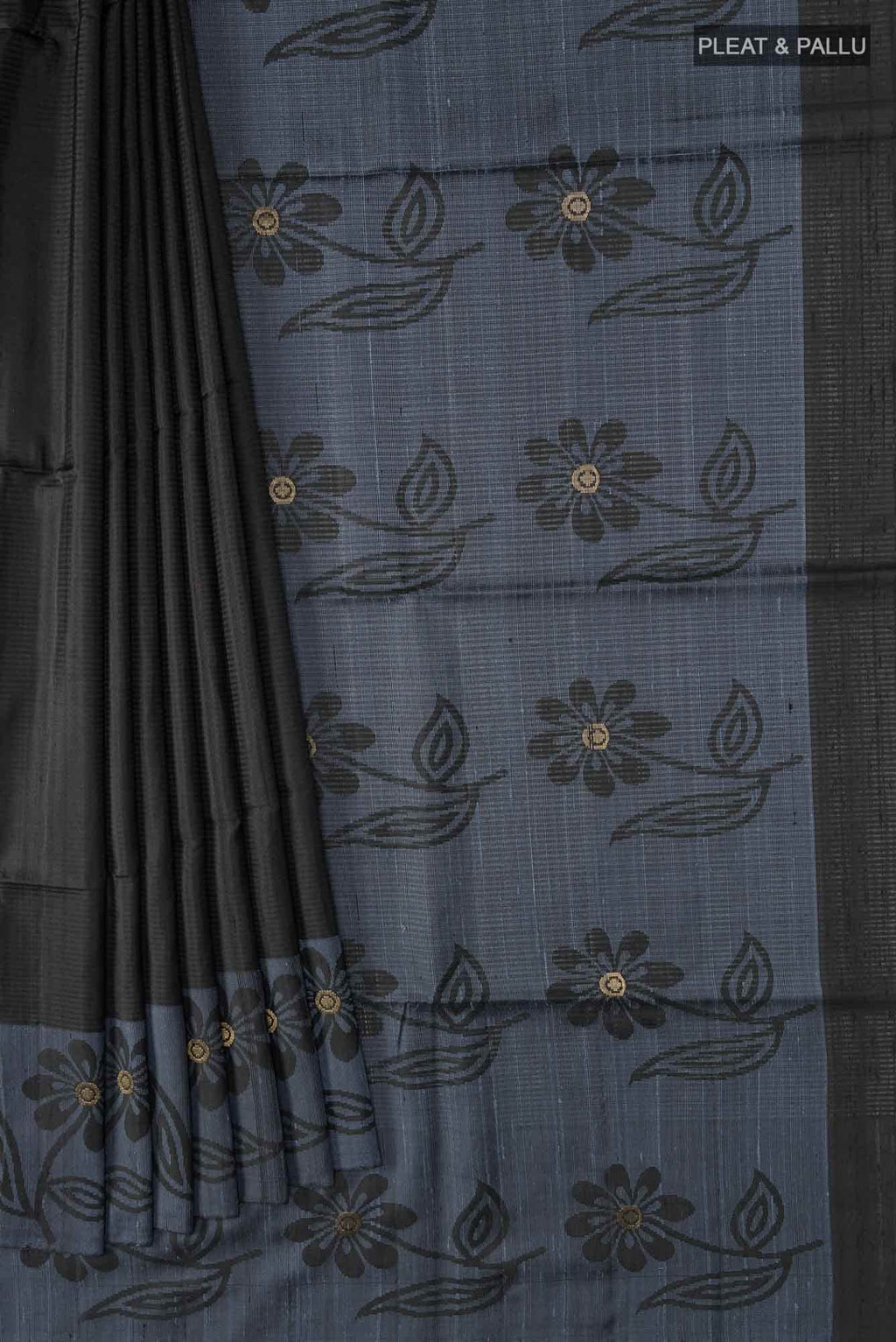 Black Soft Silk Saree