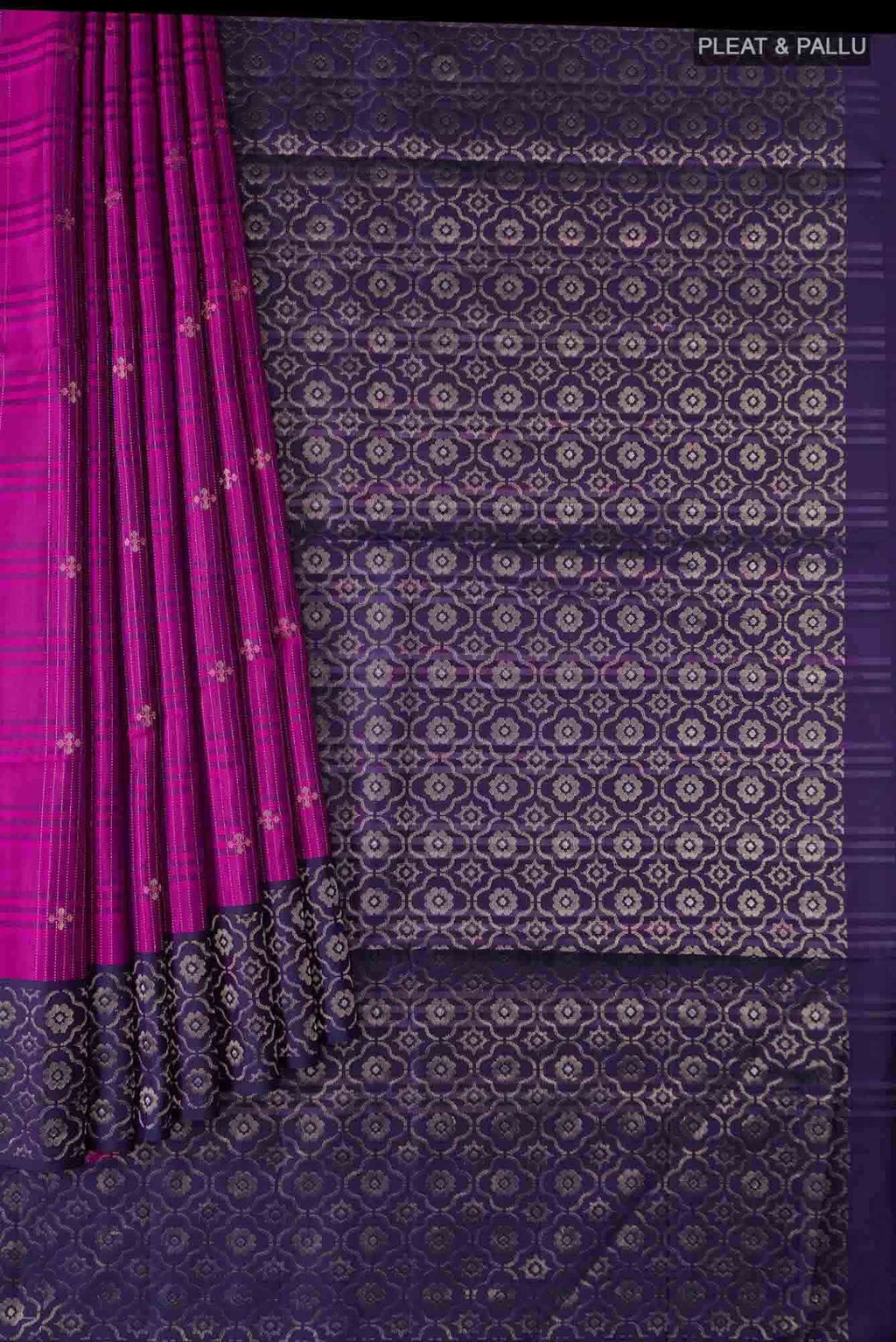 Purple Soft Silk Saree
