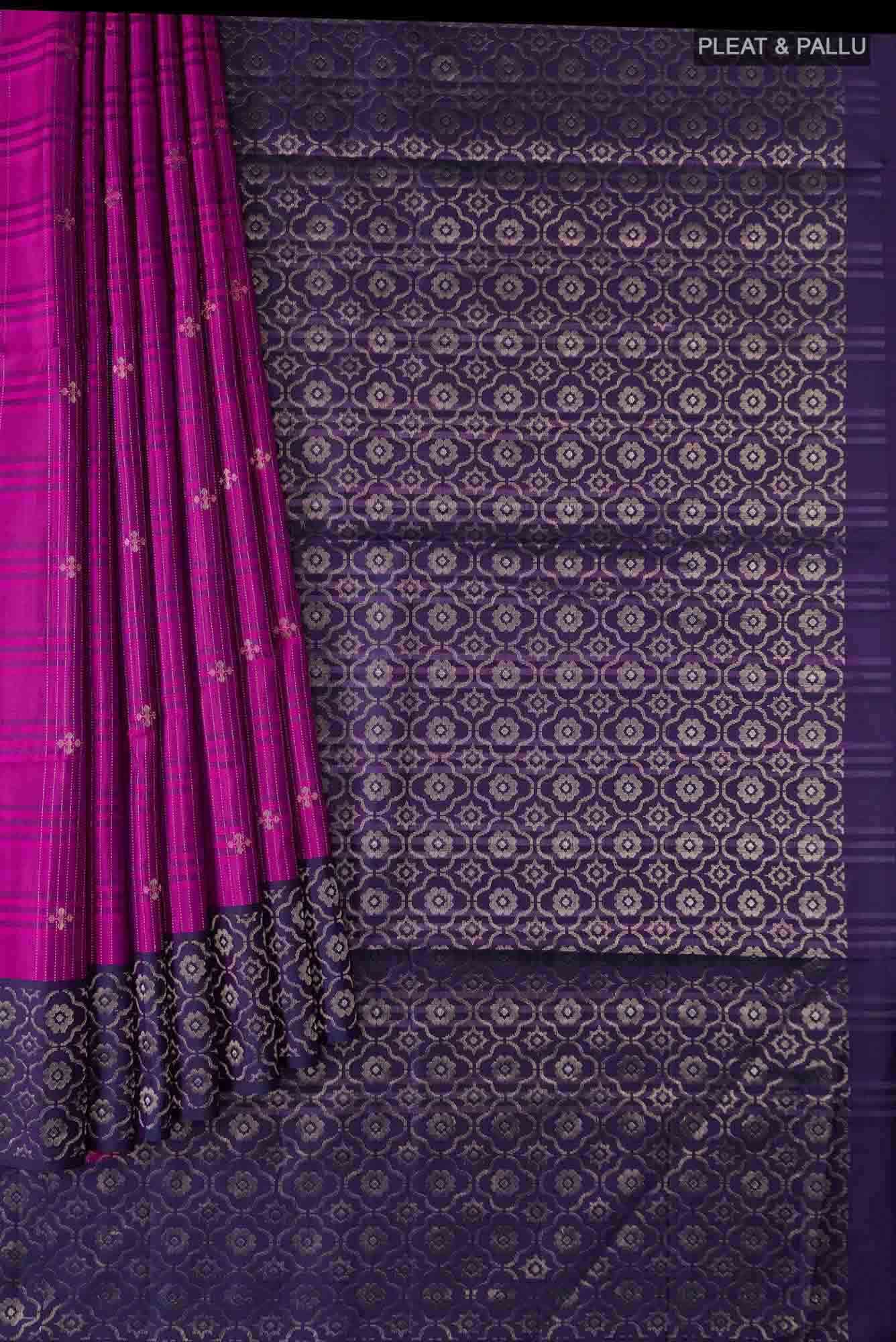 Purple Soft Silk Saree
