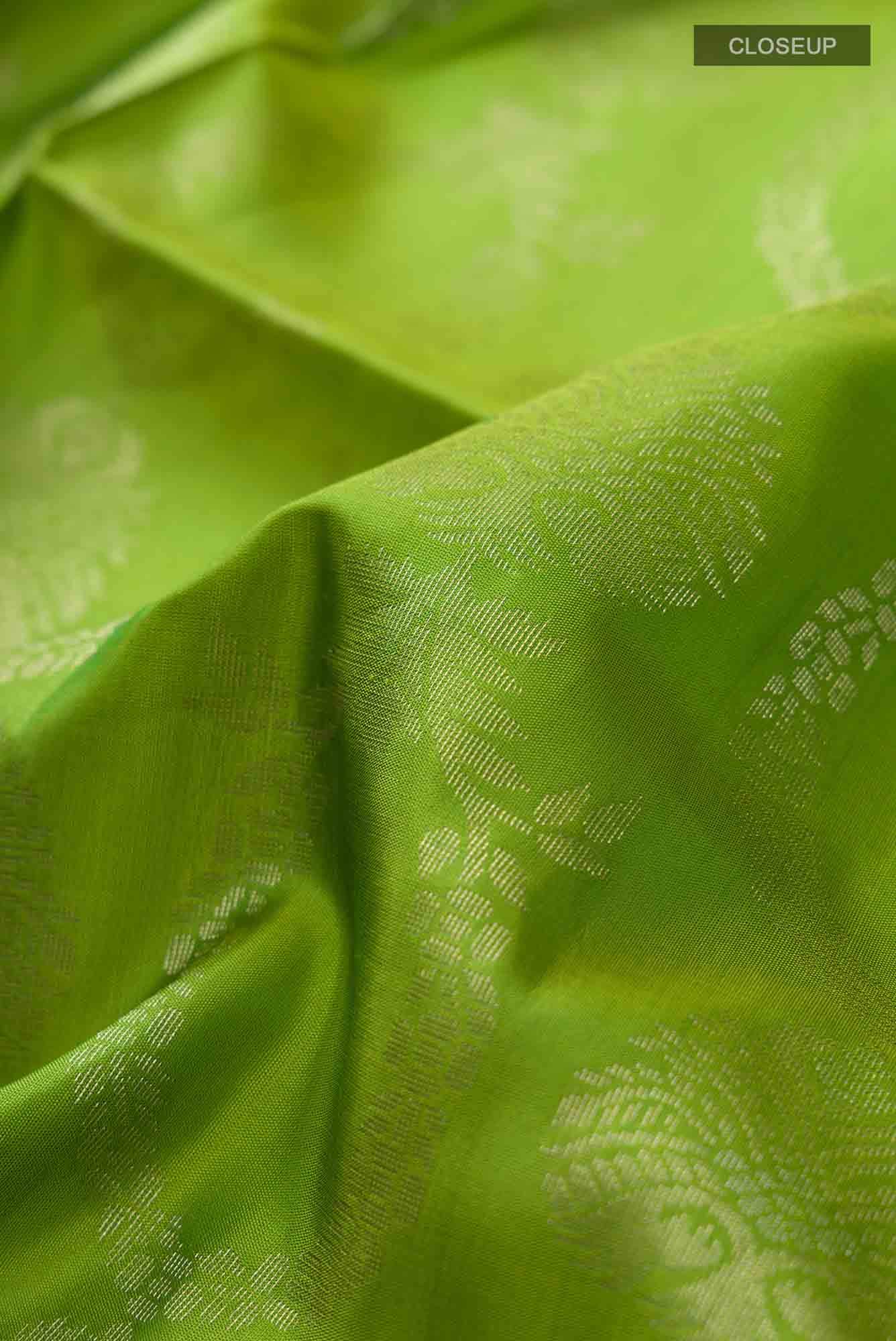 Green Soft Silk Saree