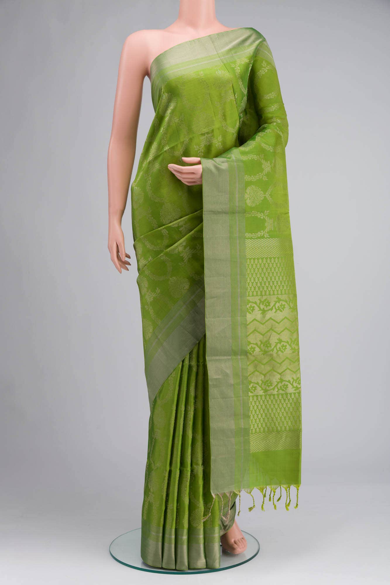 Green Soft Silk Saree