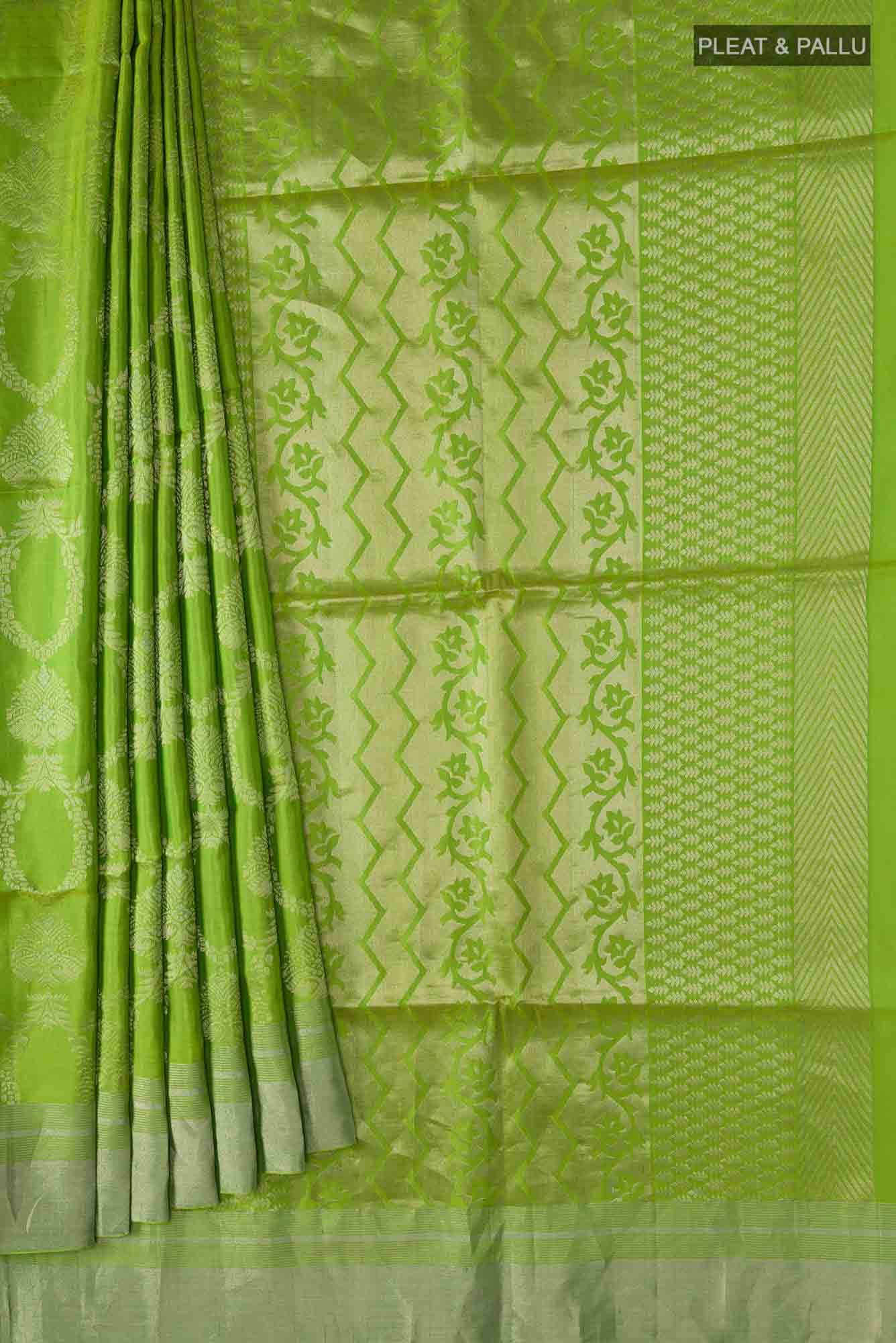 Green Soft Silk Saree
