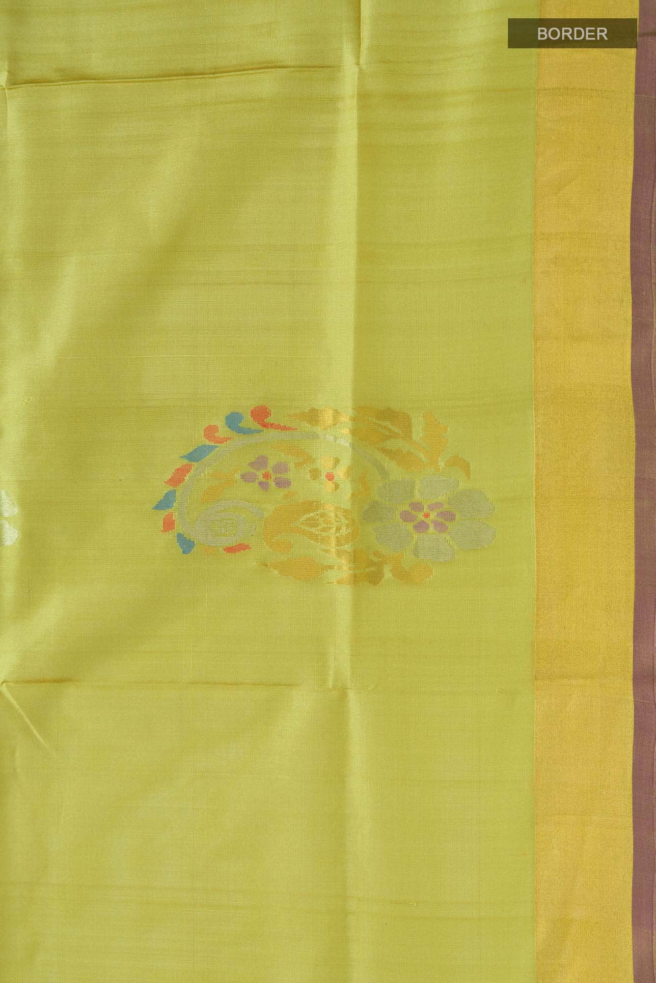 Green Uppada Silk Saree
