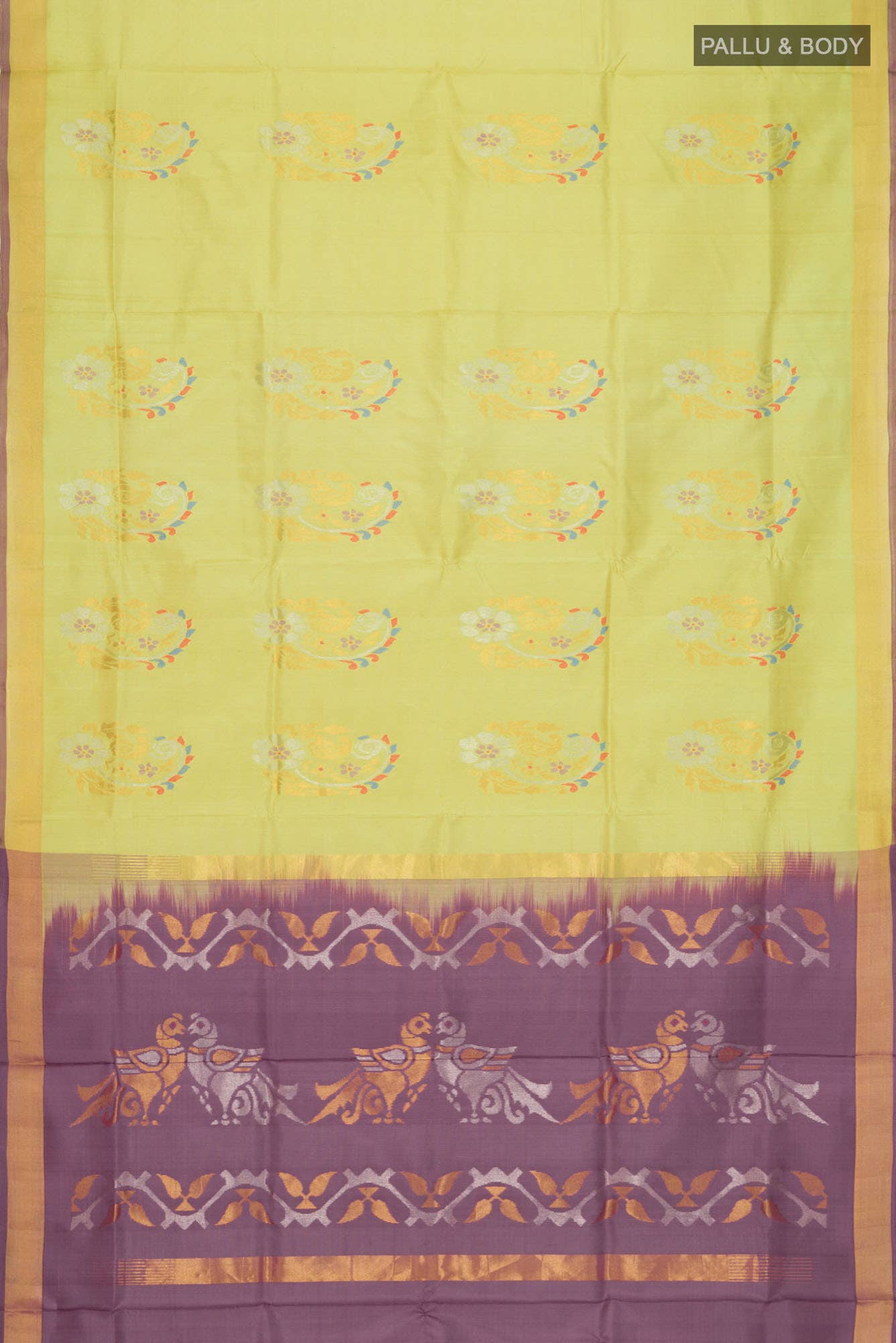 Green Uppada Silk Saree