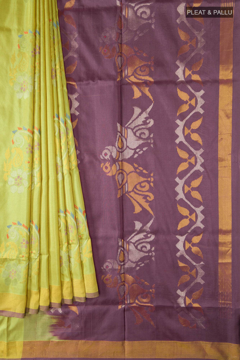 Green Uppada Silk Saree