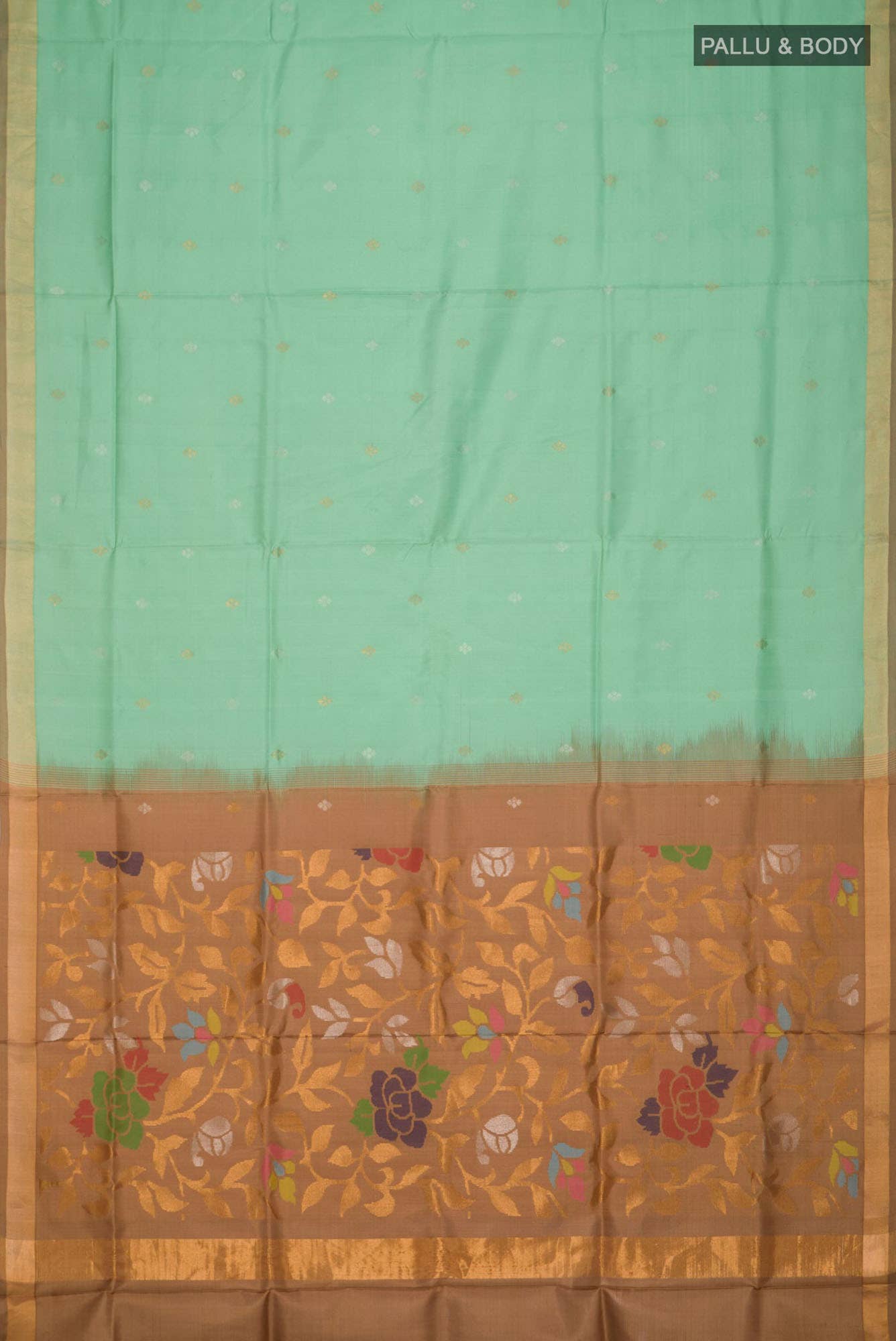 Green Uppada Silk Saree