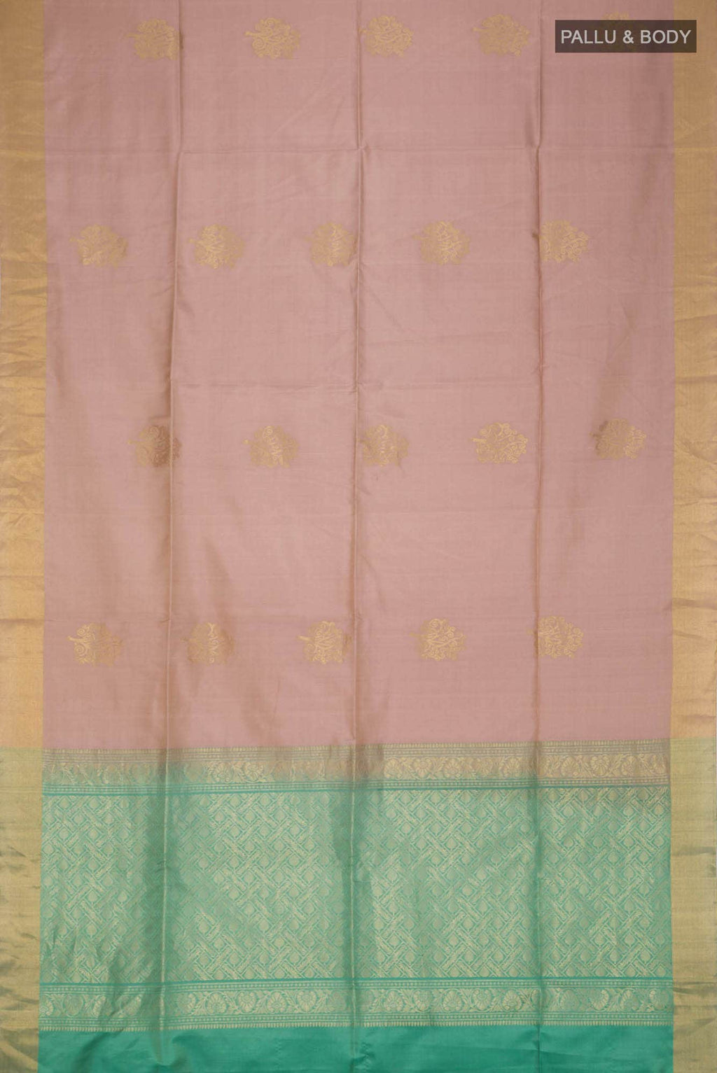 Beige Soft Silk Saree