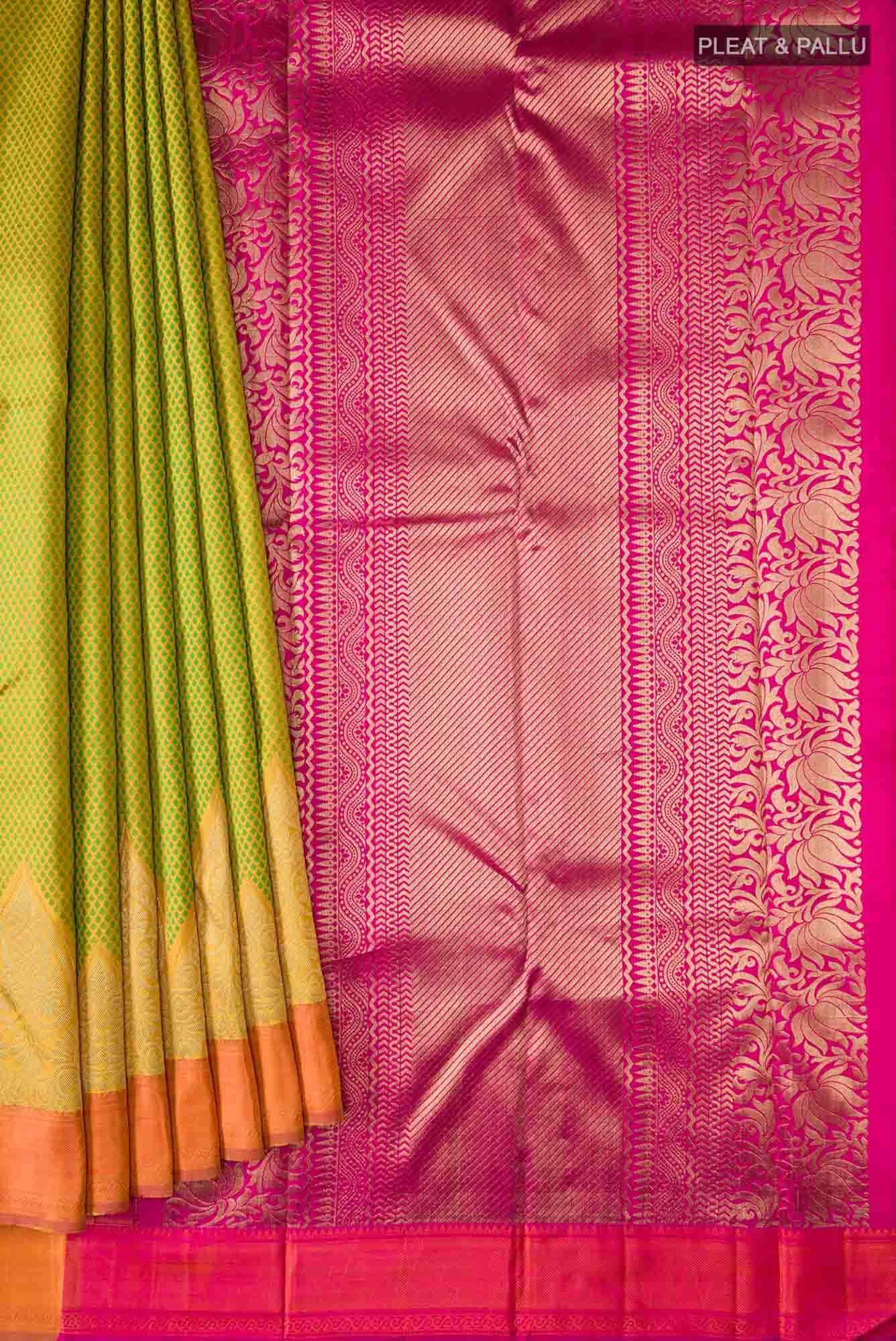 Green Kanchipuram Silk Saree